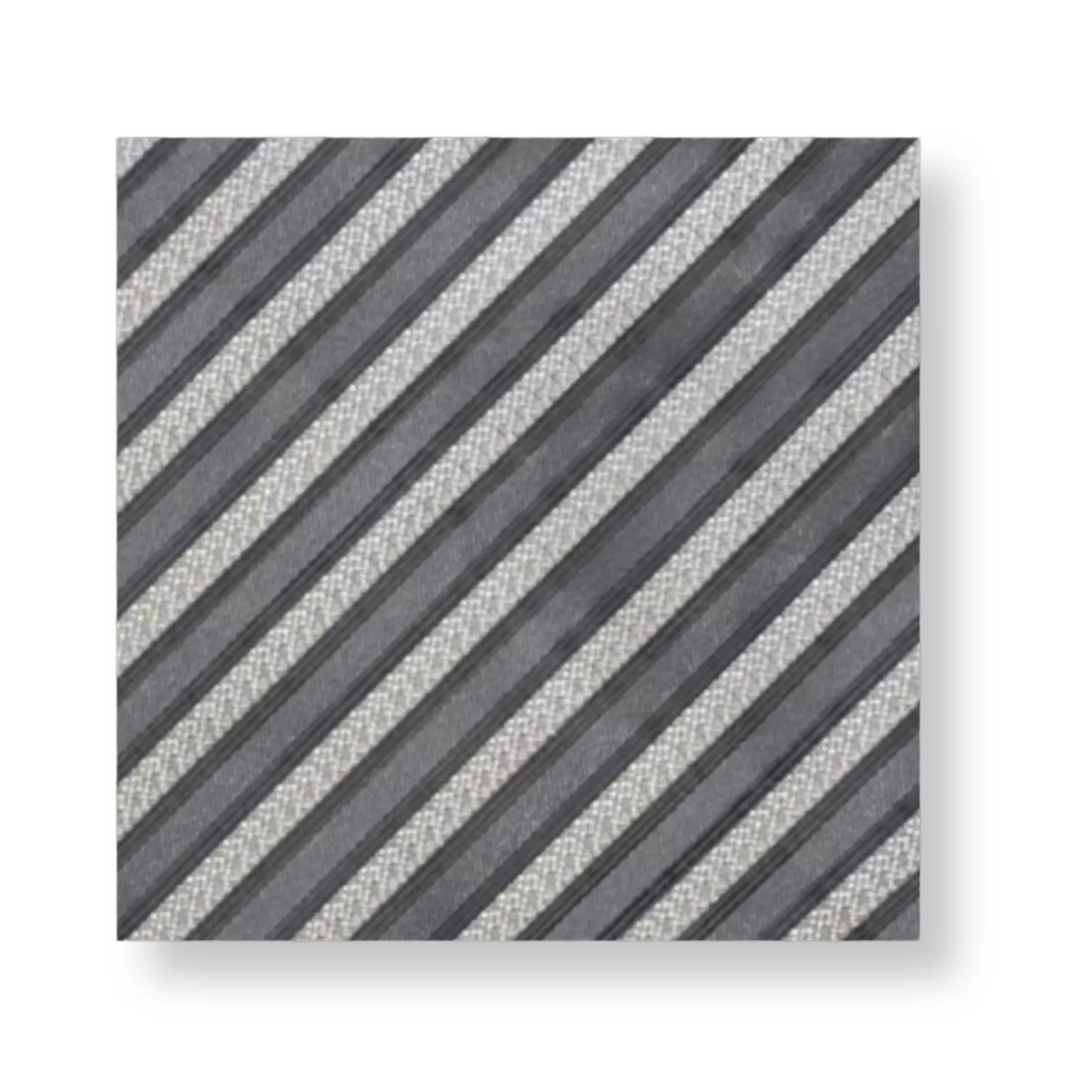 Needle & Thread Pocket Squares-Allon Striped Pocket Square