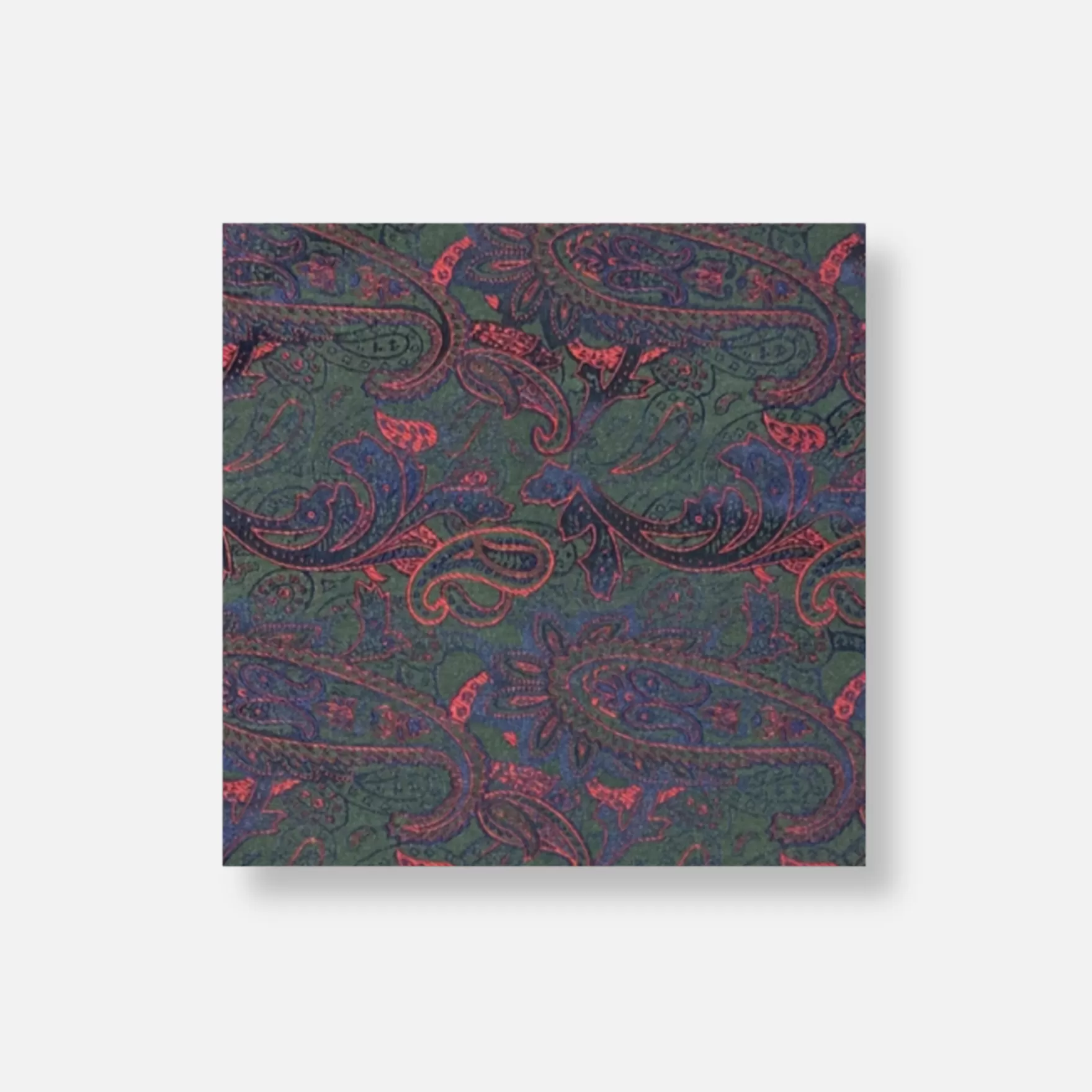 Needle & Thread Pocket Squares-Ames Paisley Pocket Square