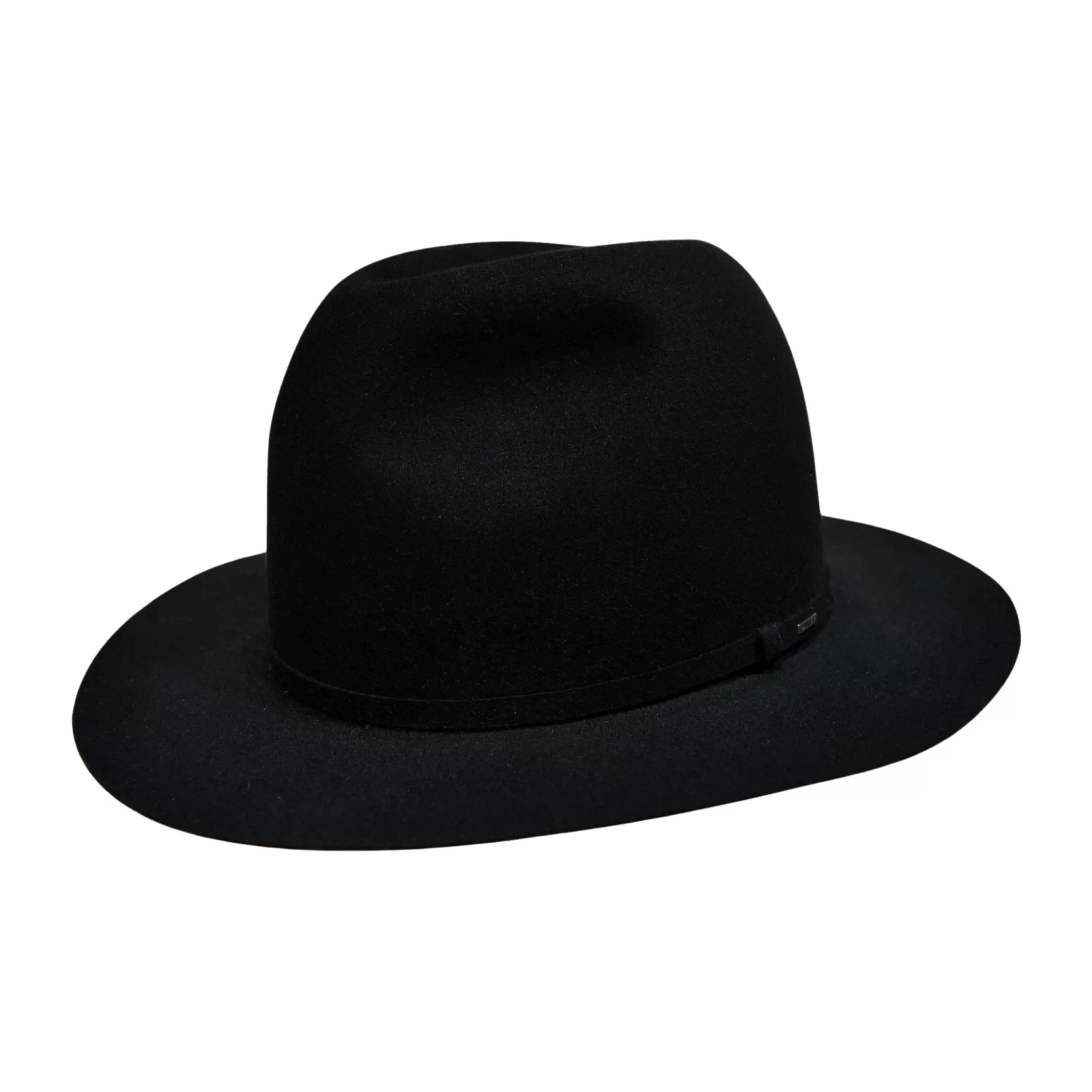 New Edition Fashion Hats-Antone Fur Felt Moldable Fedora Small