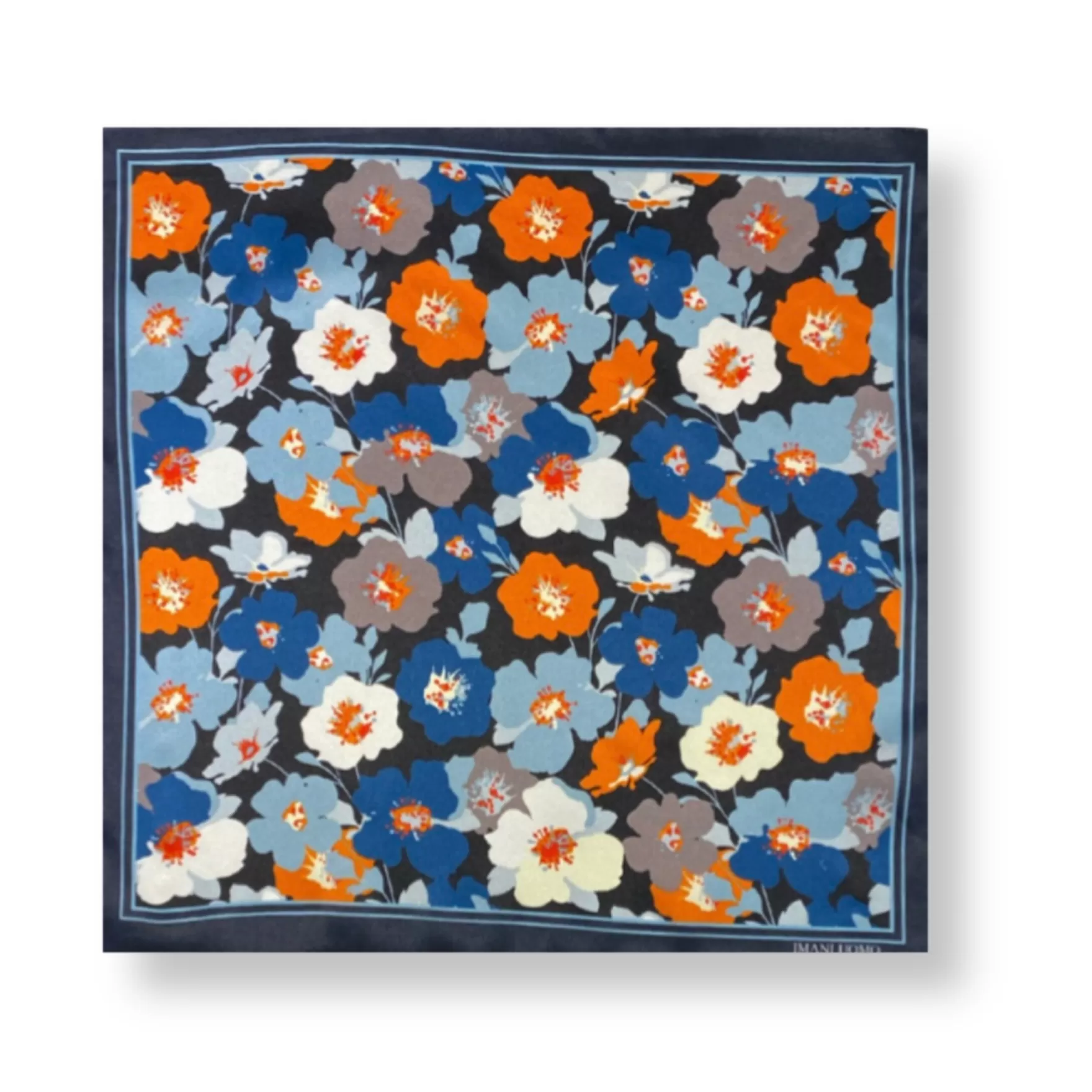 Needle & Thread Pocket Squares-Antu00e8r Floral Pocket Square