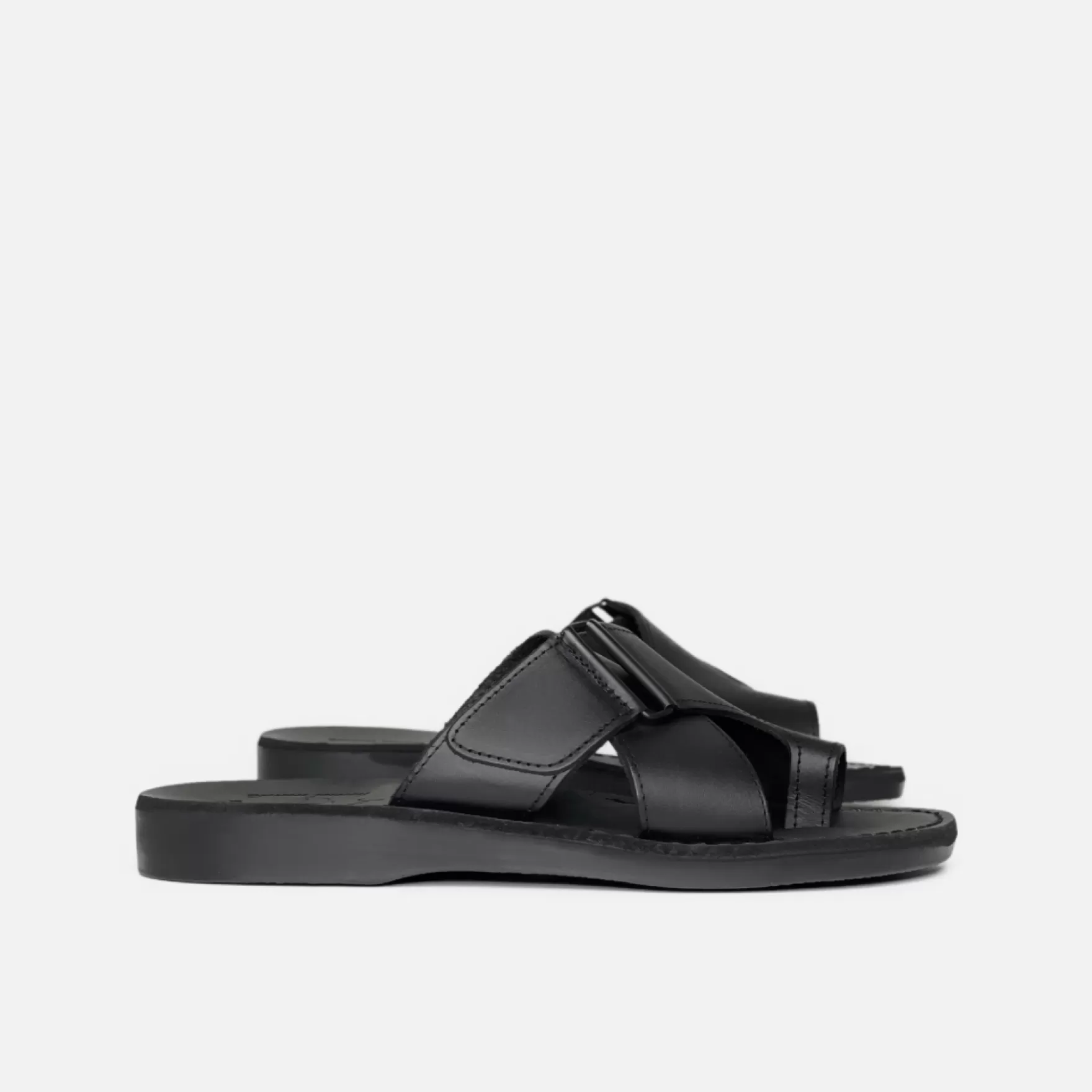 New Edition Fashion Sandals & Flip Flops-Asher Slide On Sandals Black