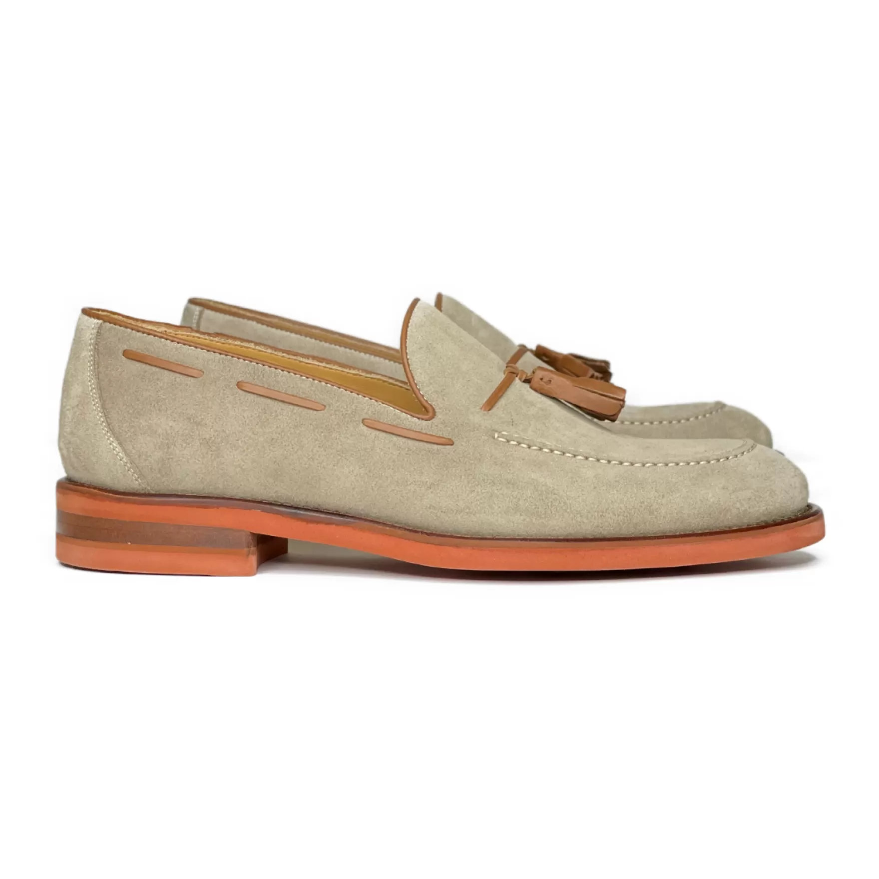 New Edition Fashion Casual Shoes | Loafers & Slip Ons-Ashford Tassel Loafers Taupe