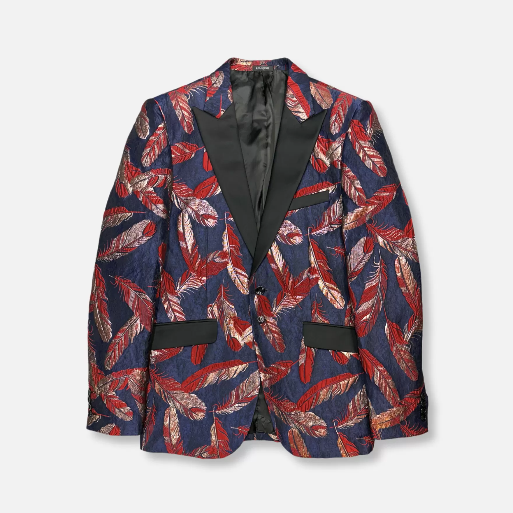 New Edition Fashion Blazers & Sportcoats-Aurelius Feather Blazer Navy