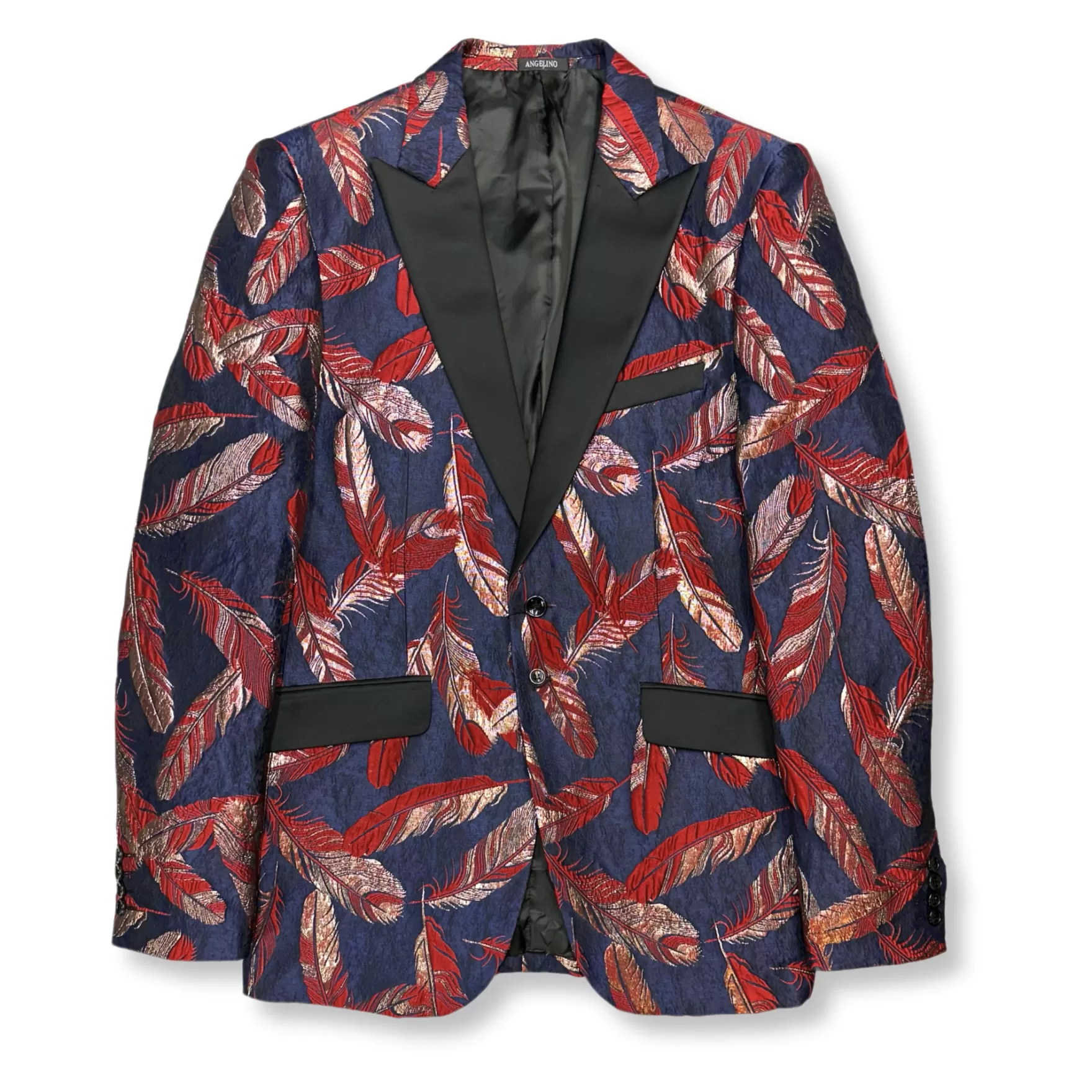 New Edition Fashion Blazers & Sportcoats-Aurelius Feather Blazer Navy