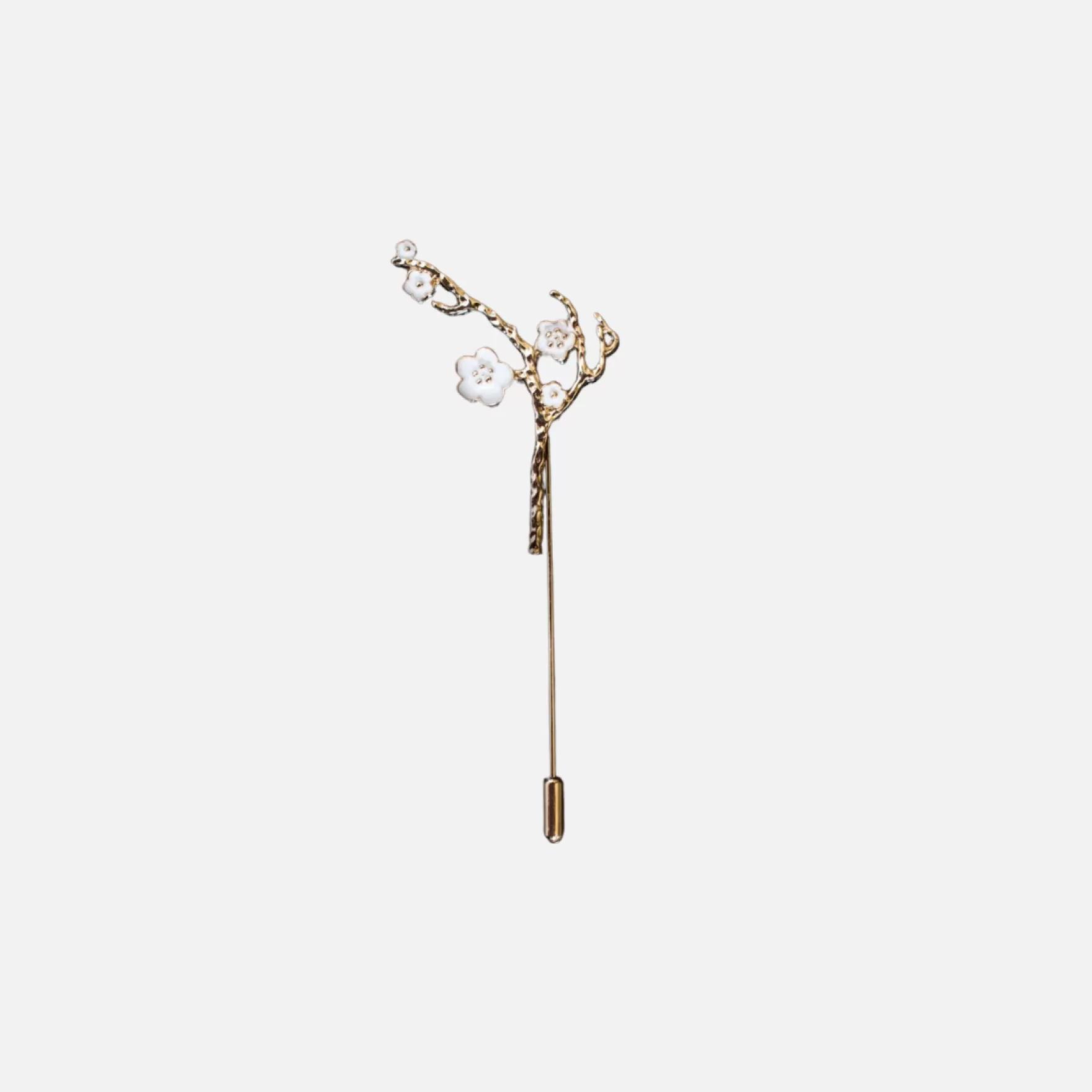 Needle & Thread Lapel Pins-Baines Floral Lapel Pin