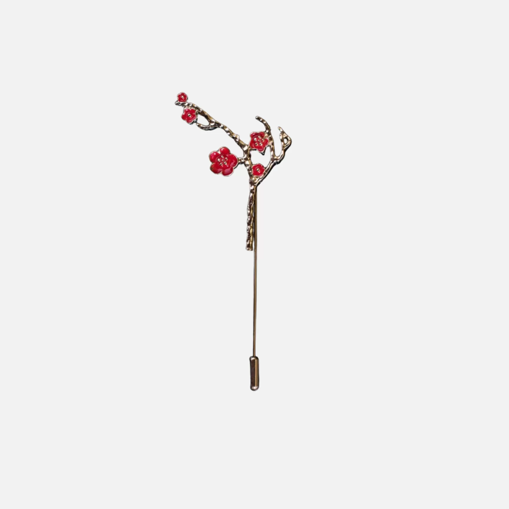 Needle & Thread Lapel Pins-Baines Floral Lapel Pin