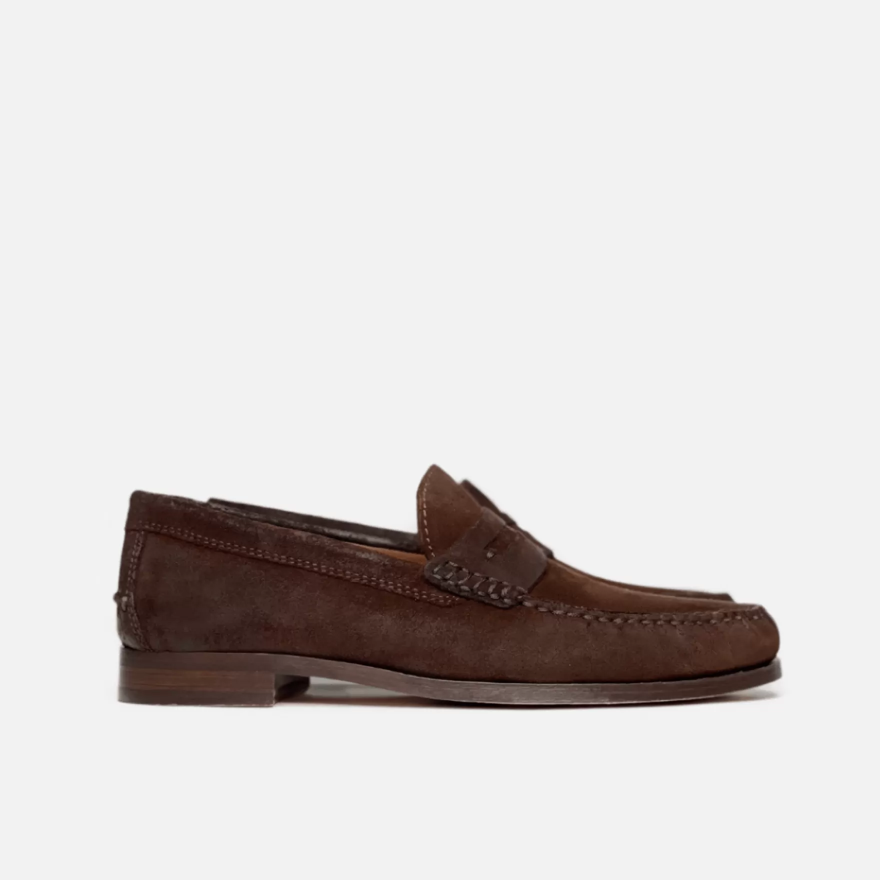 New Edition Fashion Casual Shoes | Loafers & Slip Ons-Baldwin Penny Loafers Brown