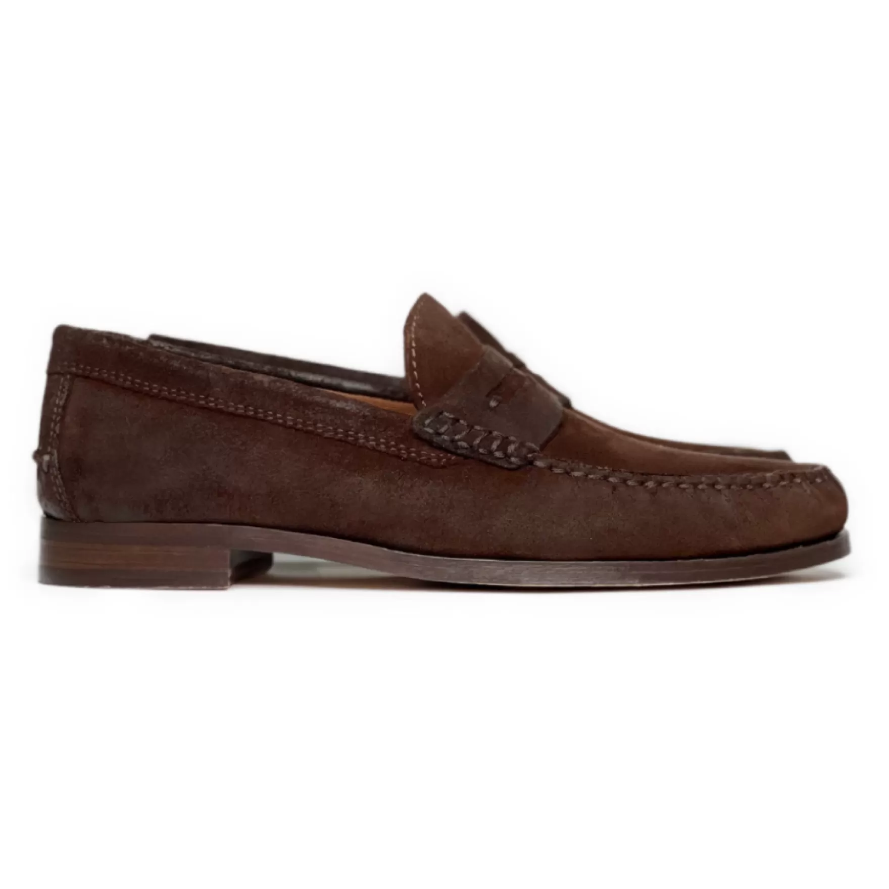 New Edition Fashion Casual Shoes | Loafers & Slip Ons-Baldwin Penny Loafers Brown