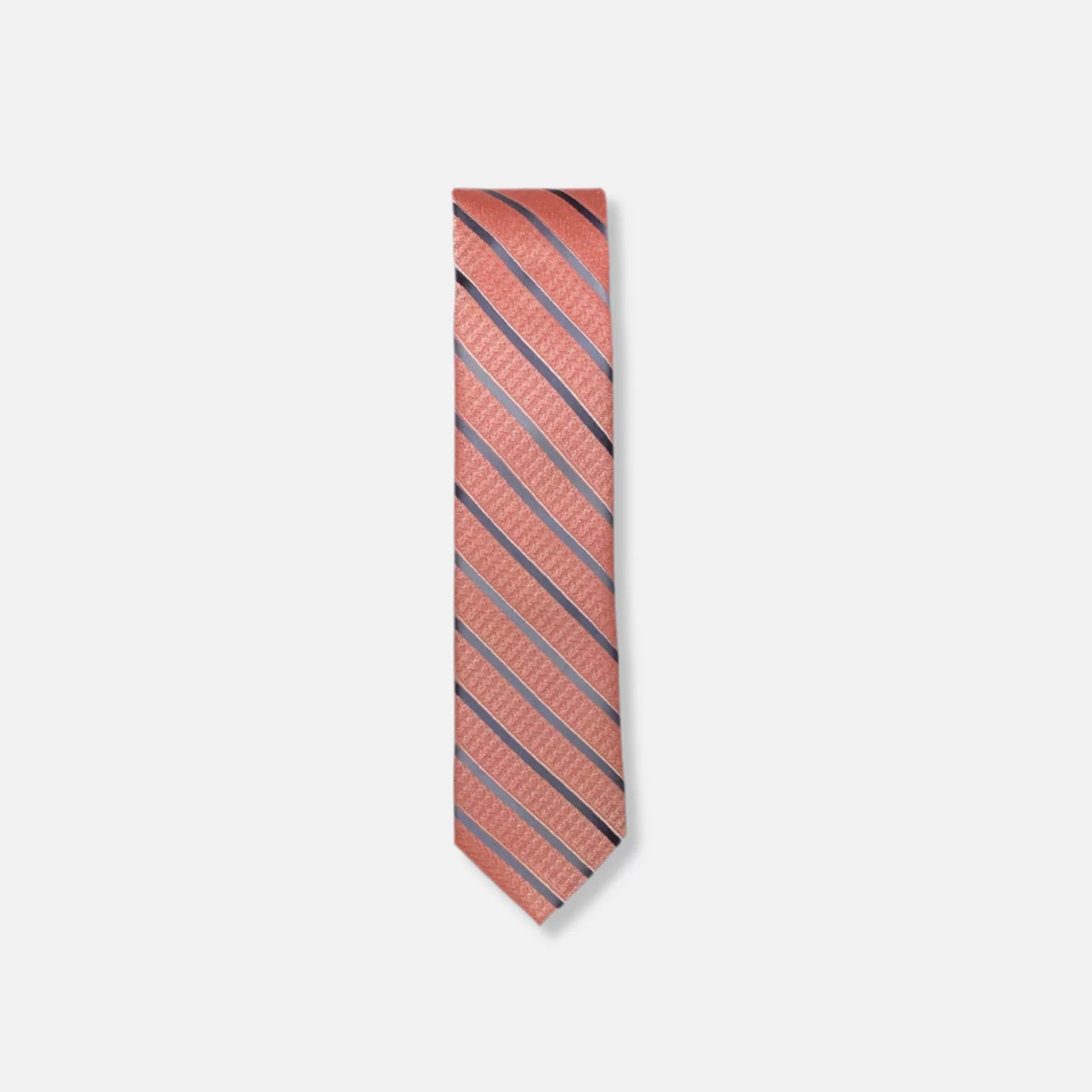 New Edition Fashion Ties-Bane Skinny Striped Tie One Size