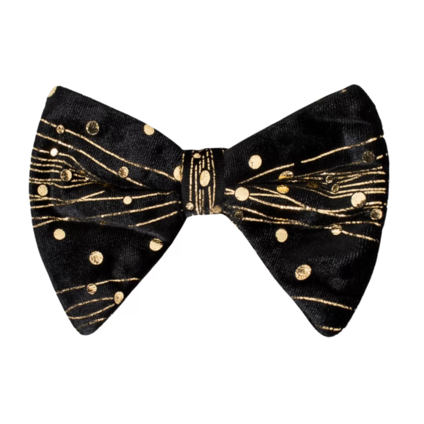 Needle & Thread Bow Ties-Barnaby Long Velvet Bow Tie