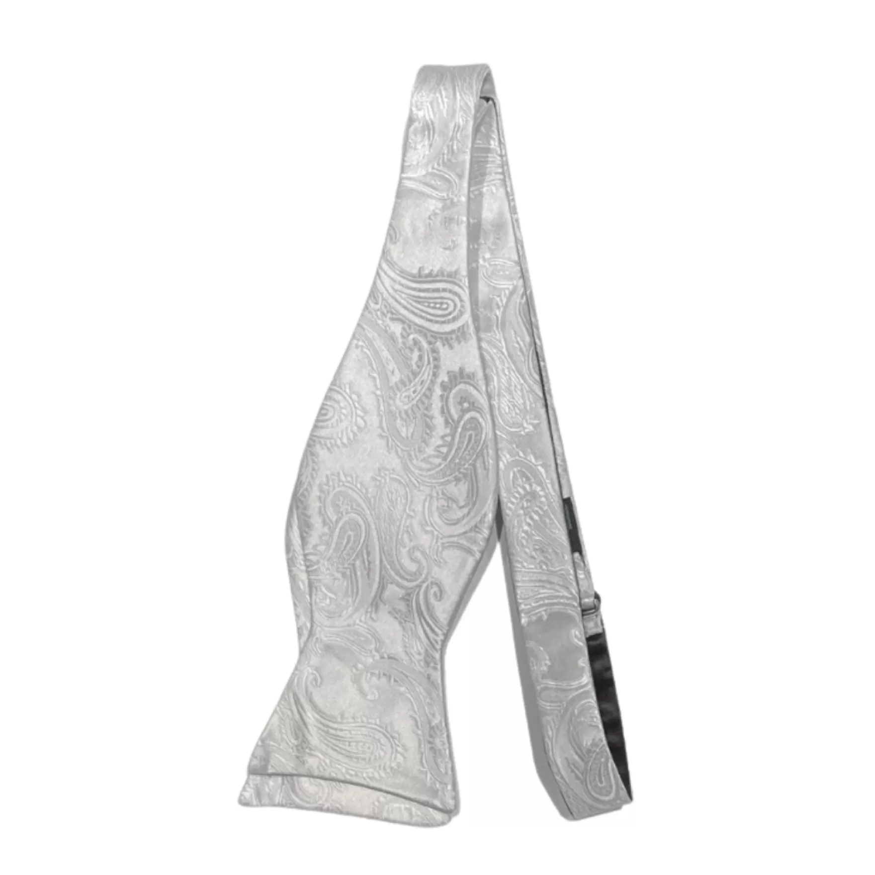 New Edition Fashion Bow Ties | Ties-Benton Self Tie Bow White