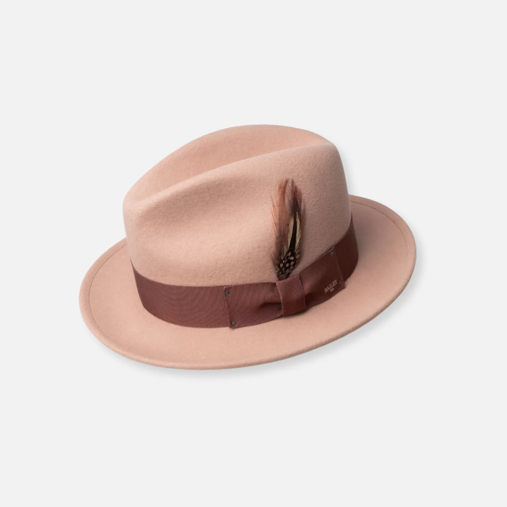 New Edition Fashion Hats-Blixen Fedora Italian Clay