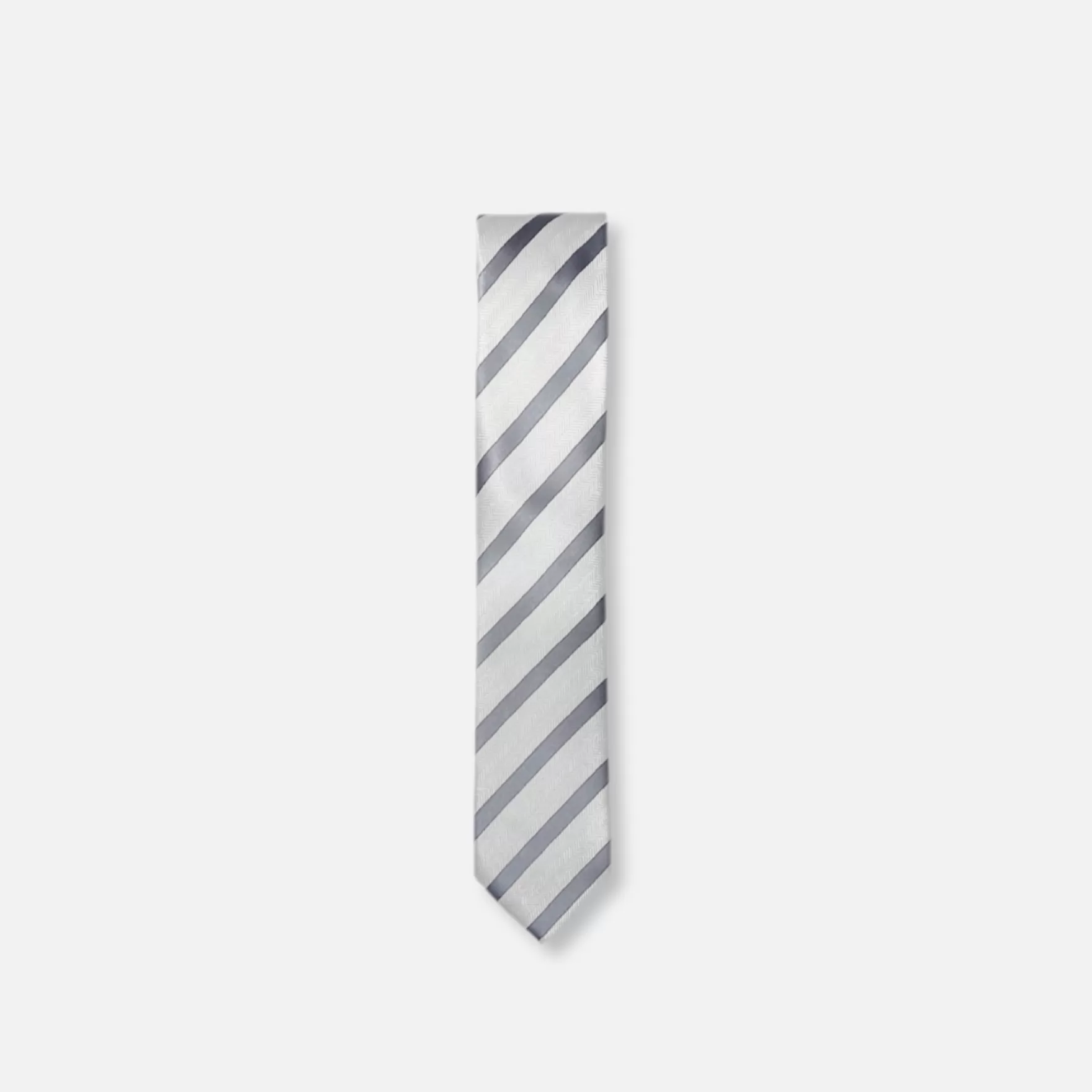 New Edition Fashion Ties-Boris Skinny Striped Tie One Size