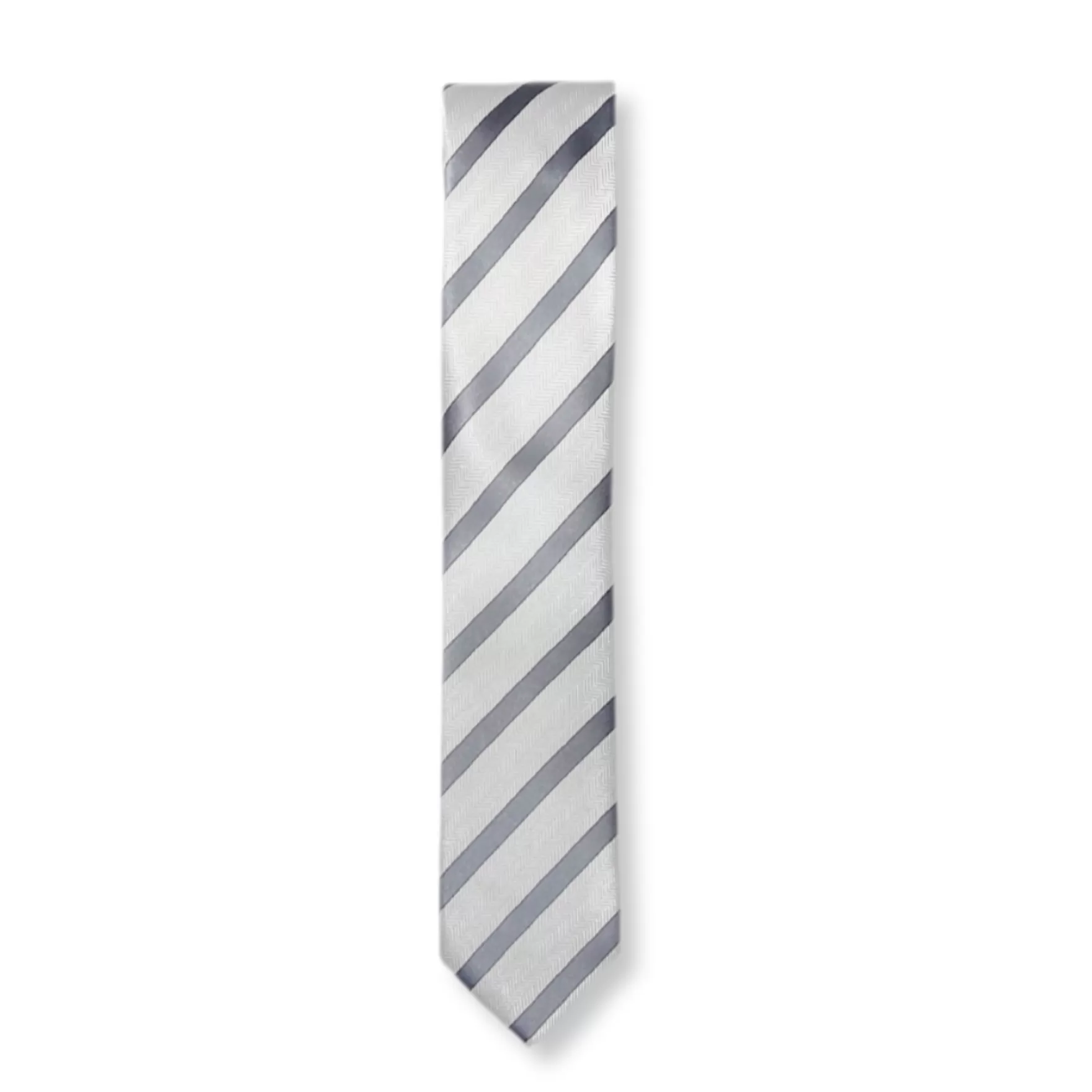 New Edition Fashion Ties-Boris Skinny Striped Tie One Size