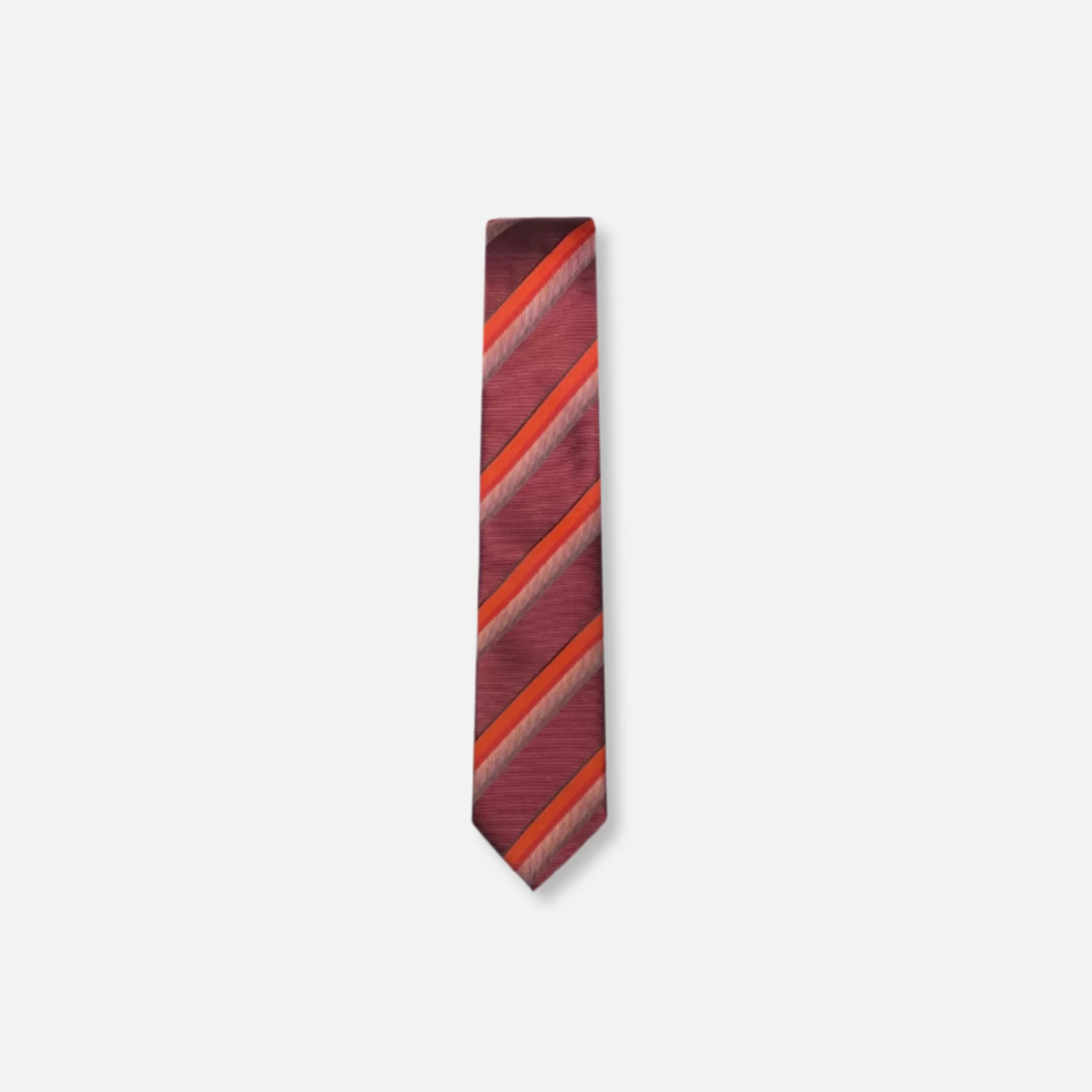 New Edition Fashion Ties-Bukhari Skinny Striped Tie One Size