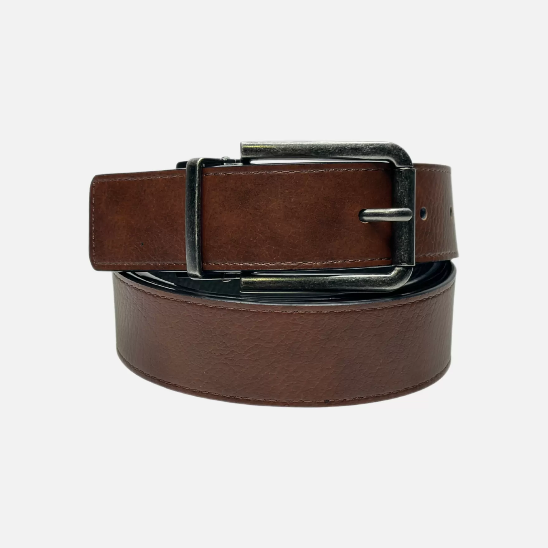 New Edition Fashion Belts-Caban Custom-Fit Reversible Belt Black/Brown