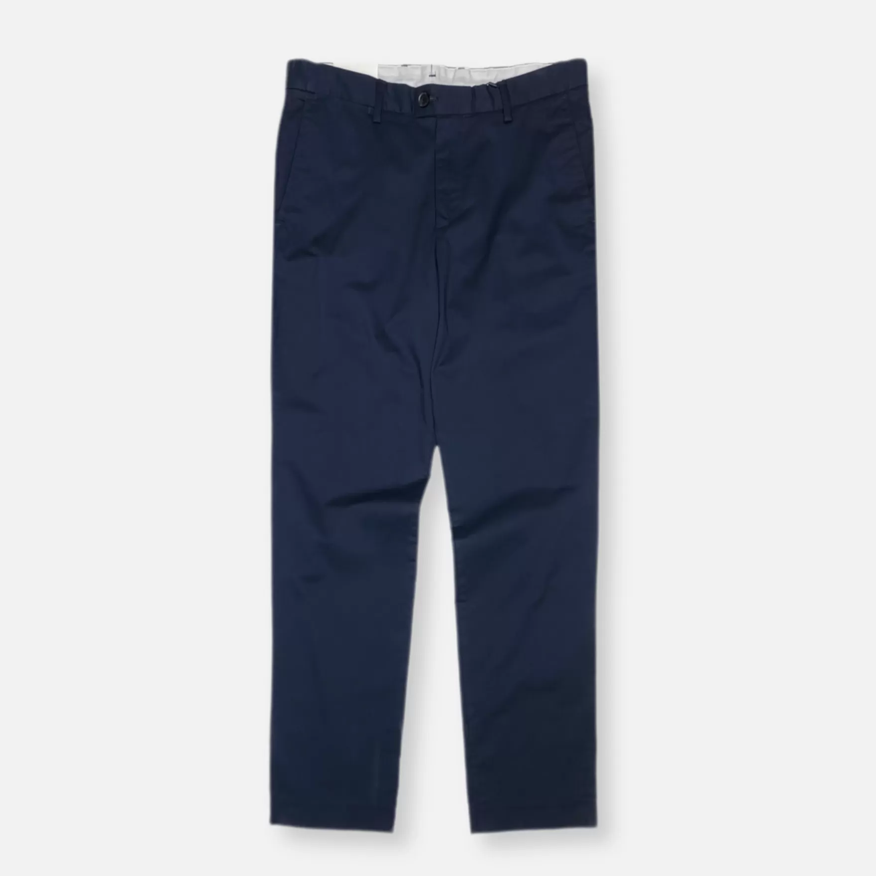 New Edition Fashion Pants-Cadell Refined Stretch Slim Fit Chinos Salute Blue