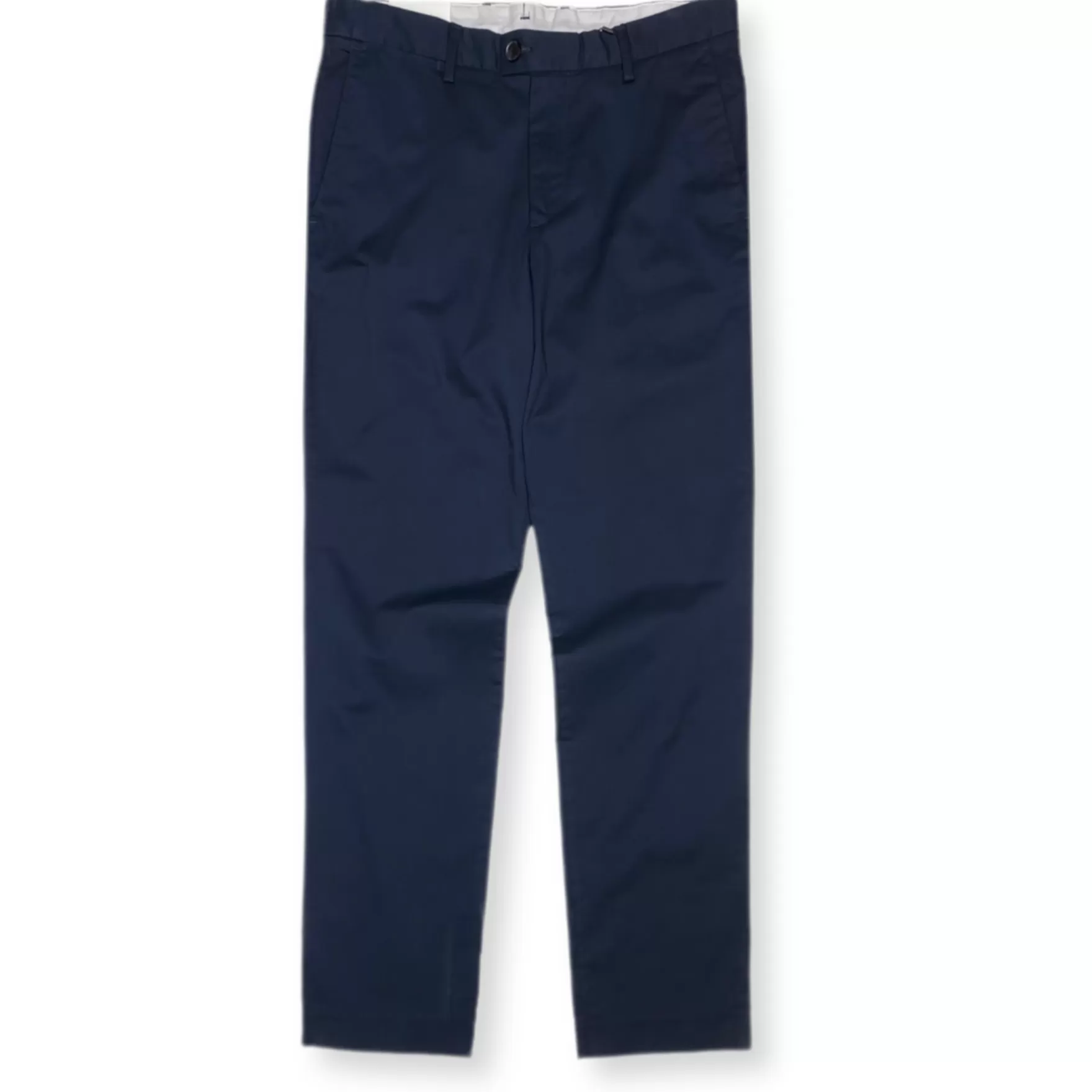 New Edition Fashion Pants-Cadell Refined Stretch Slim Fit Chinos Salute Blue