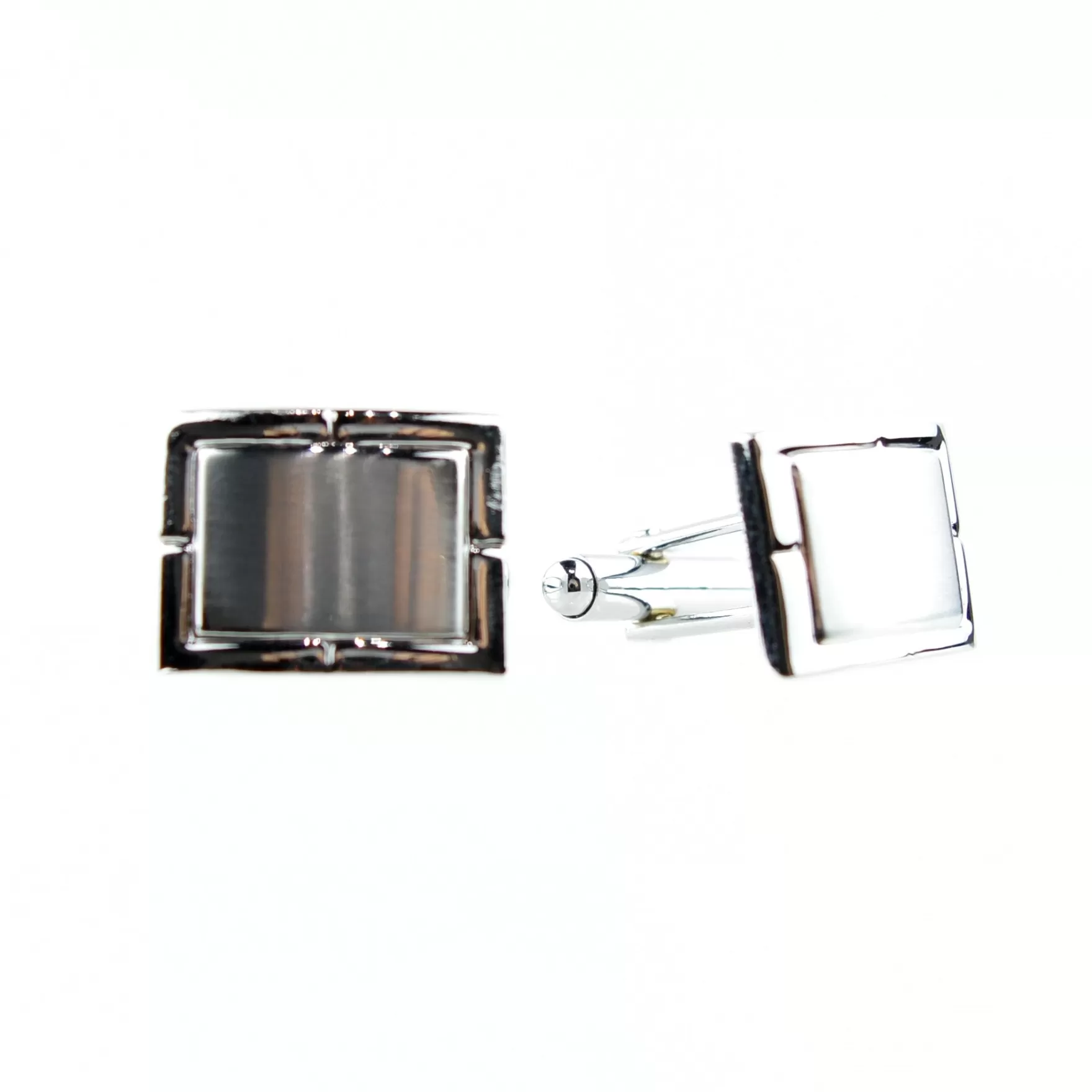 Needle & Thread Cufflinks-Cahal Brushed Cuff Links