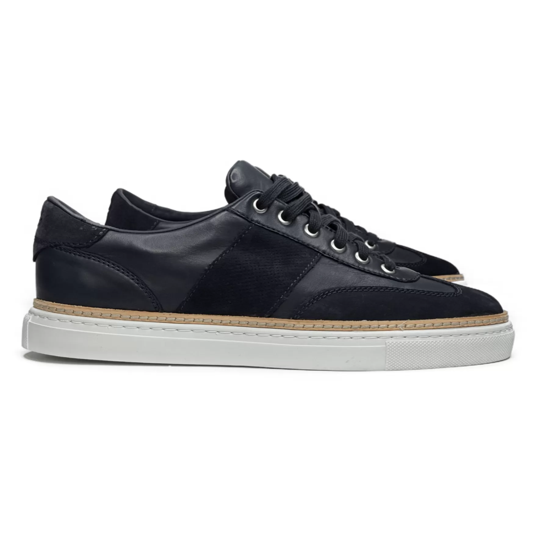 New Edition Fashion Casual Shoes-Casey U-Throat Sneakers Navy