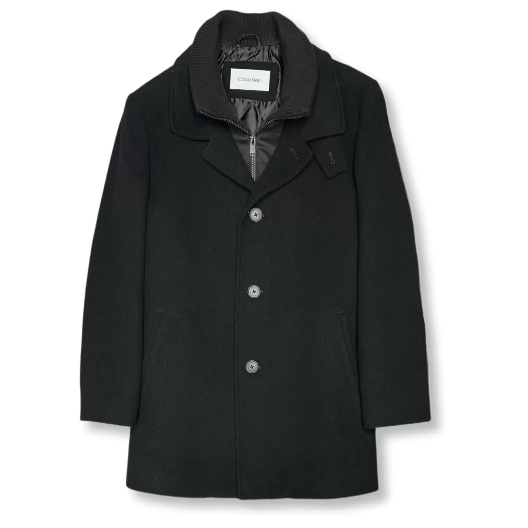 New Edition Fashion Coats & Outerwear-Coleman Overcoat *Spring Started Sale Black