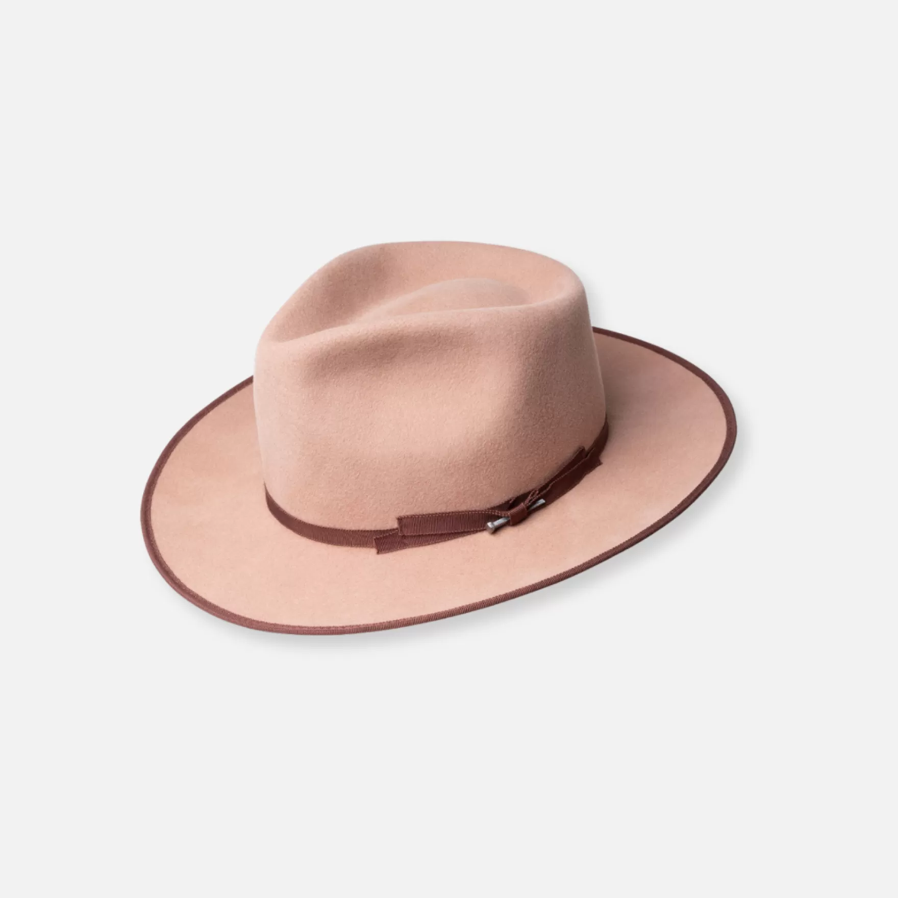 New Edition Fashion Hats-Colver Fedora Italian Clay