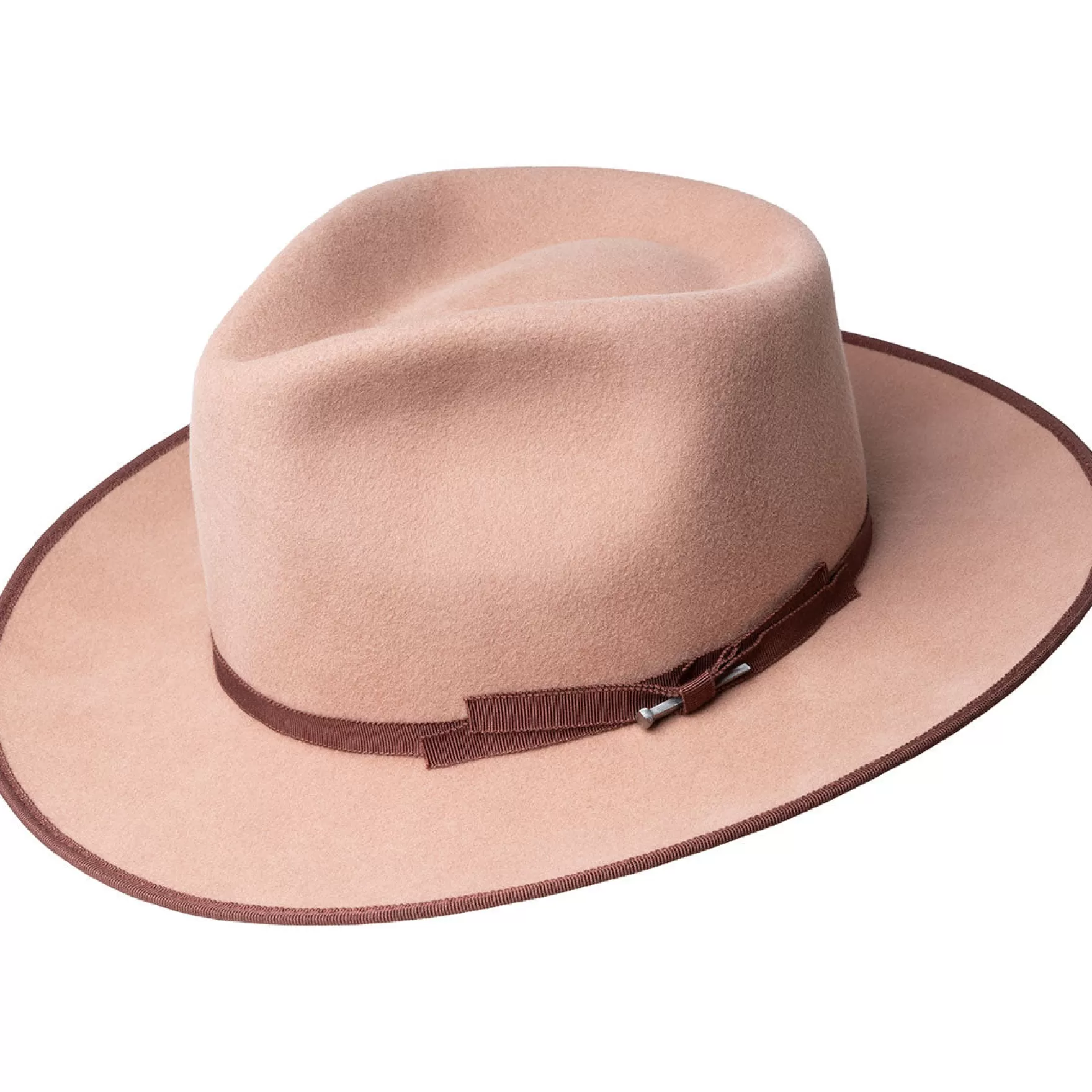 New Edition Fashion Hats-Colver Fedora Italian Clay