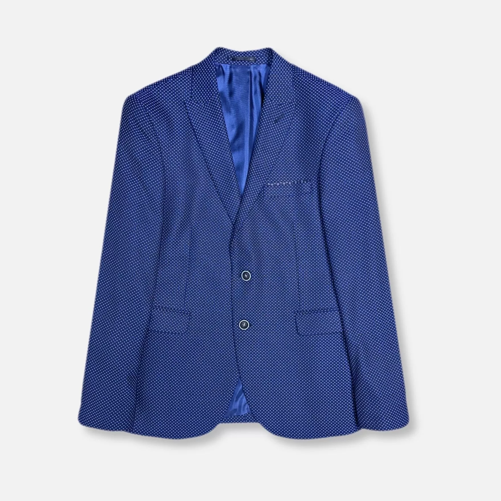 New Edition Fashion Blazers & Sportcoats-D'Adamo Slim Fit Blazer Blue