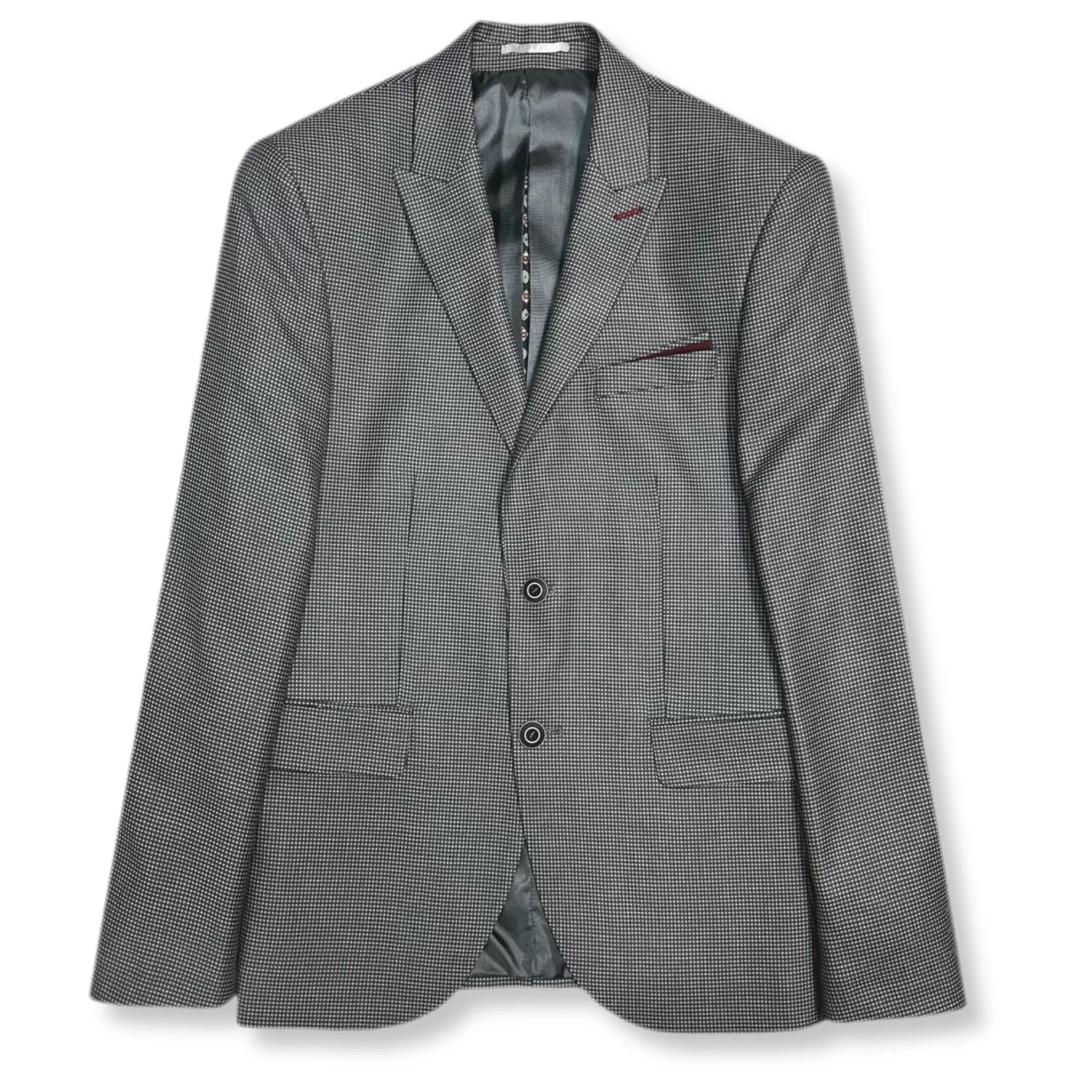 New Edition Fashion Blazers & Sportcoats-D'Addio Slim Fit Blazer Grey