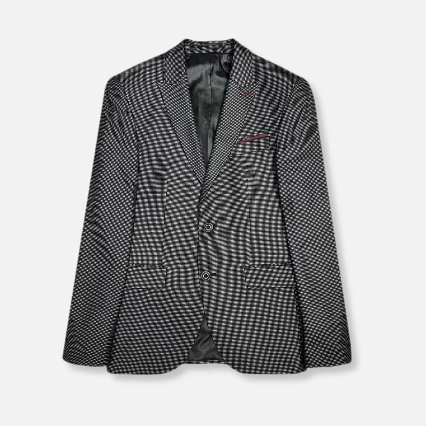 New Edition Fashion Blazers & Sportcoats-D'Addio Slim Fit Blazer Black