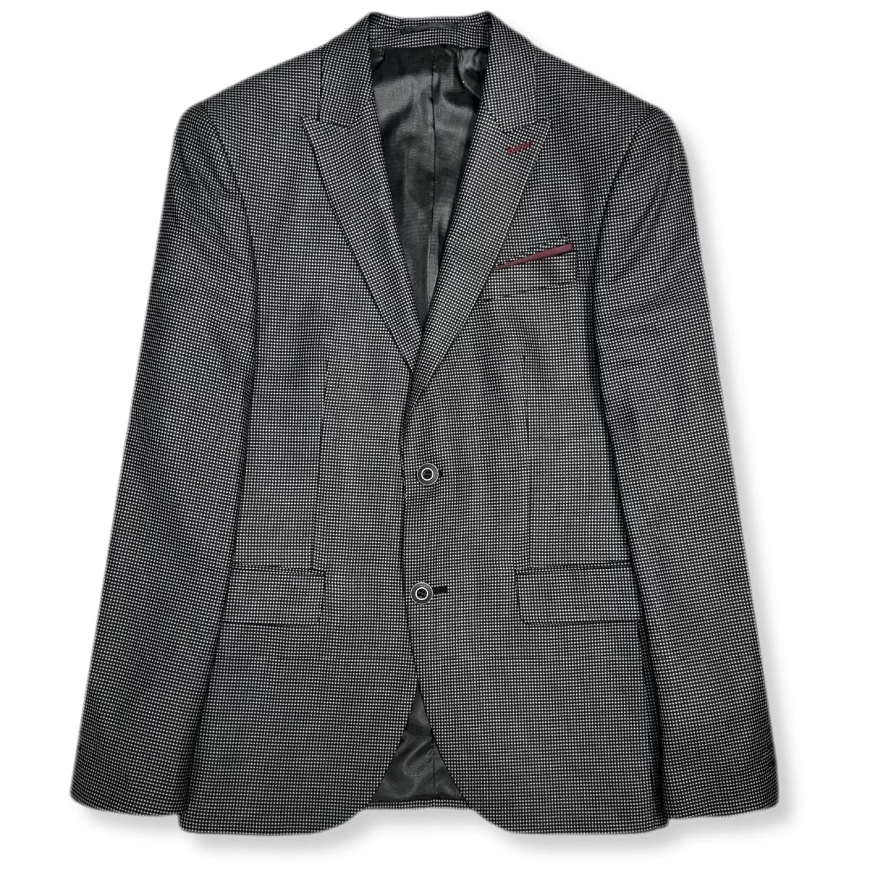 New Edition Fashion Blazers & Sportcoats-D'Addio Slim Fit Blazer Black