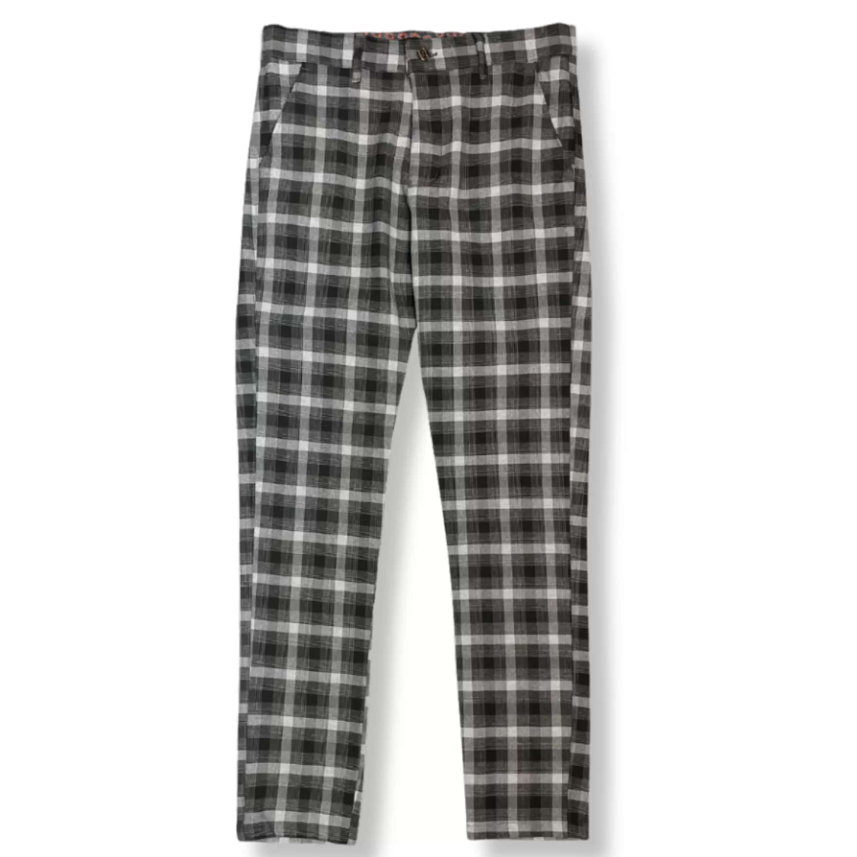 New Edition Fashion Pants | Dress Pants-Dakar Plaid Pants Black