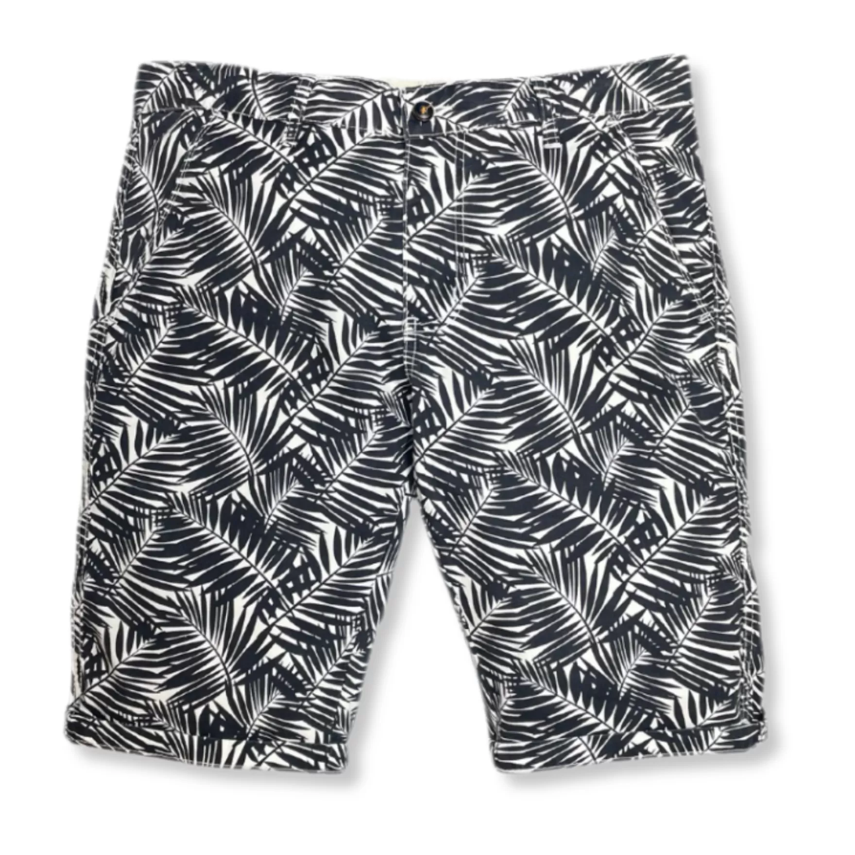 New Edition Fashion Pants | Shorts-Davao Tropical Slim Shorts White