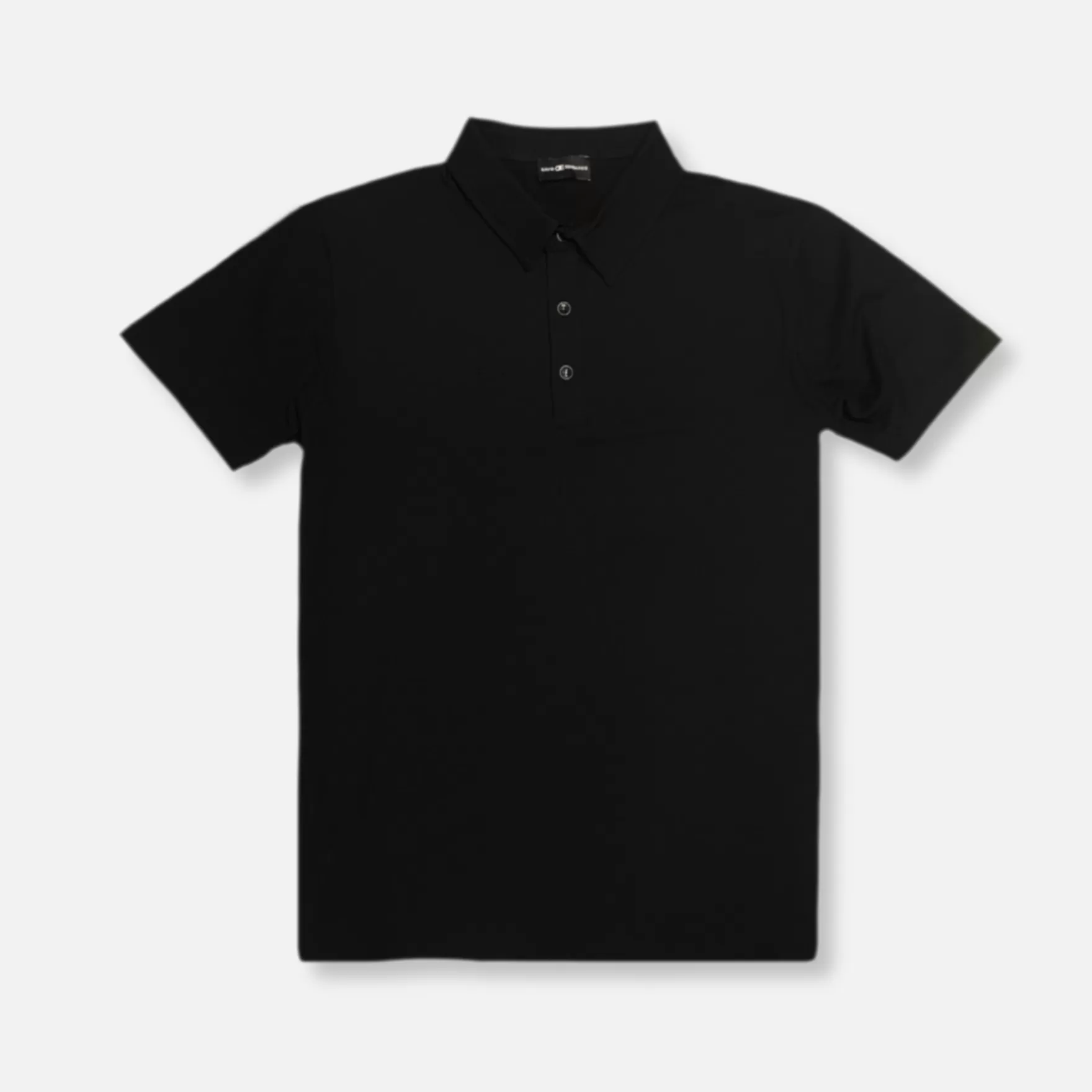 Needle & Thread Polos-Davenport Polo Shirt Black