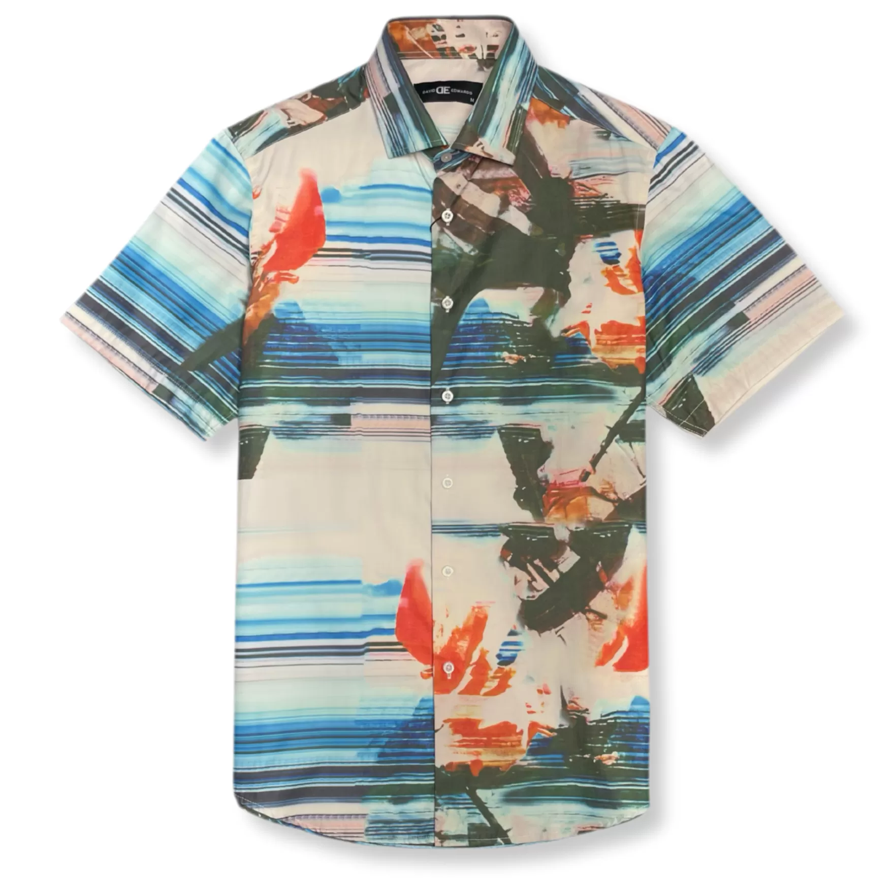 New Edition Fashion Button Downs-Decatur Short Sleeve Button Down Aqua