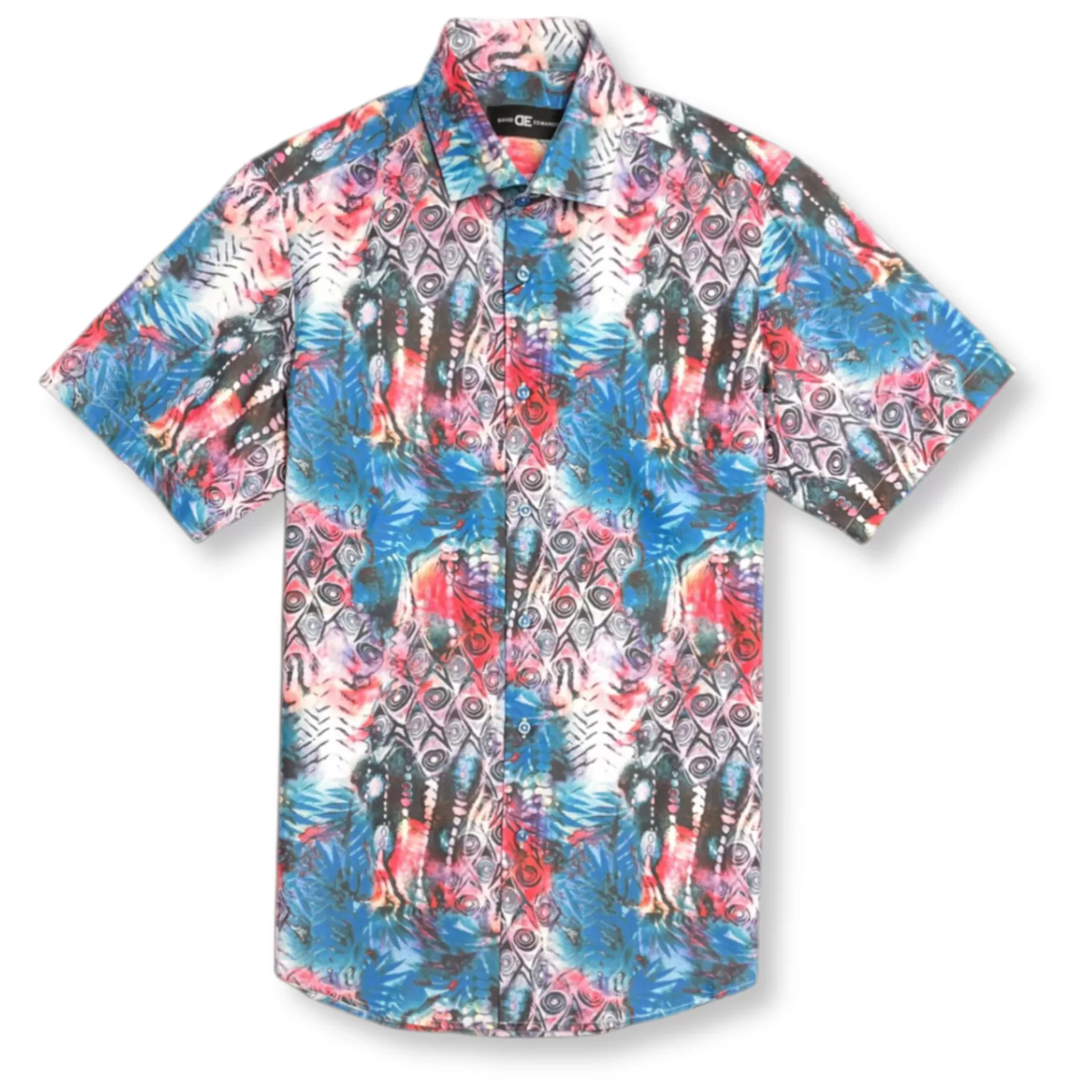 New Edition Fashion Button Downs-Delancey Short Sleeve Button Down Pink