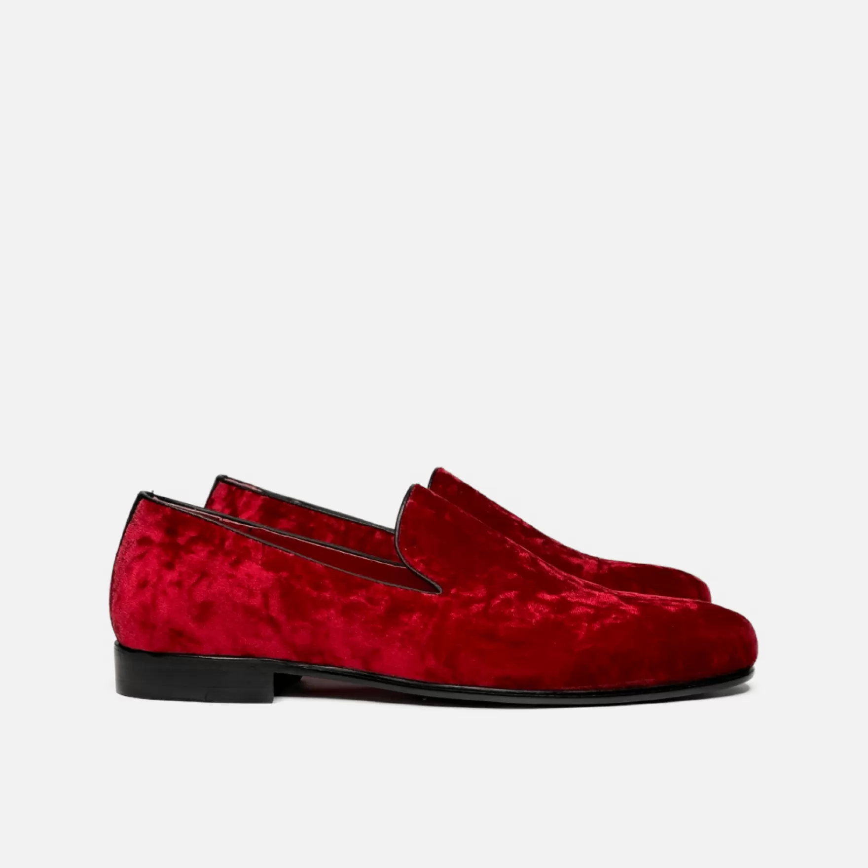 New Edition Fashion Formal Shoes | Loafers & Slip Ons-Delmonico Slip On Loafers Red