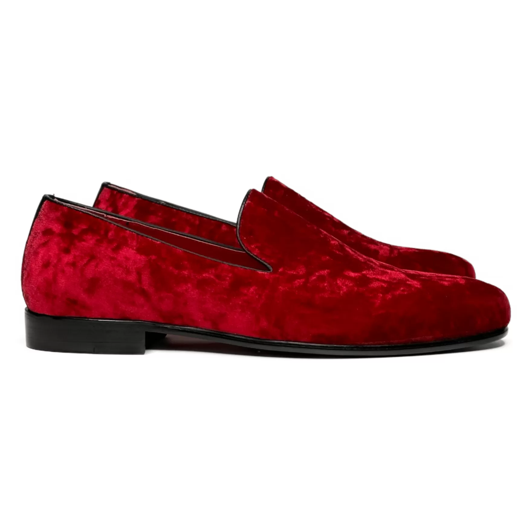 New Edition Fashion Formal Shoes | Loafers & Slip Ons-Delmonico Slip On Loafers Red