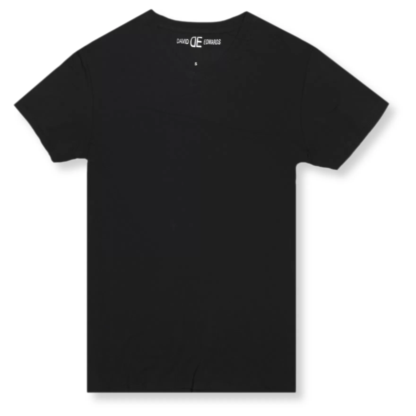 New Edition Fashion T-shirts-Delta V-neck T-Shirt Black