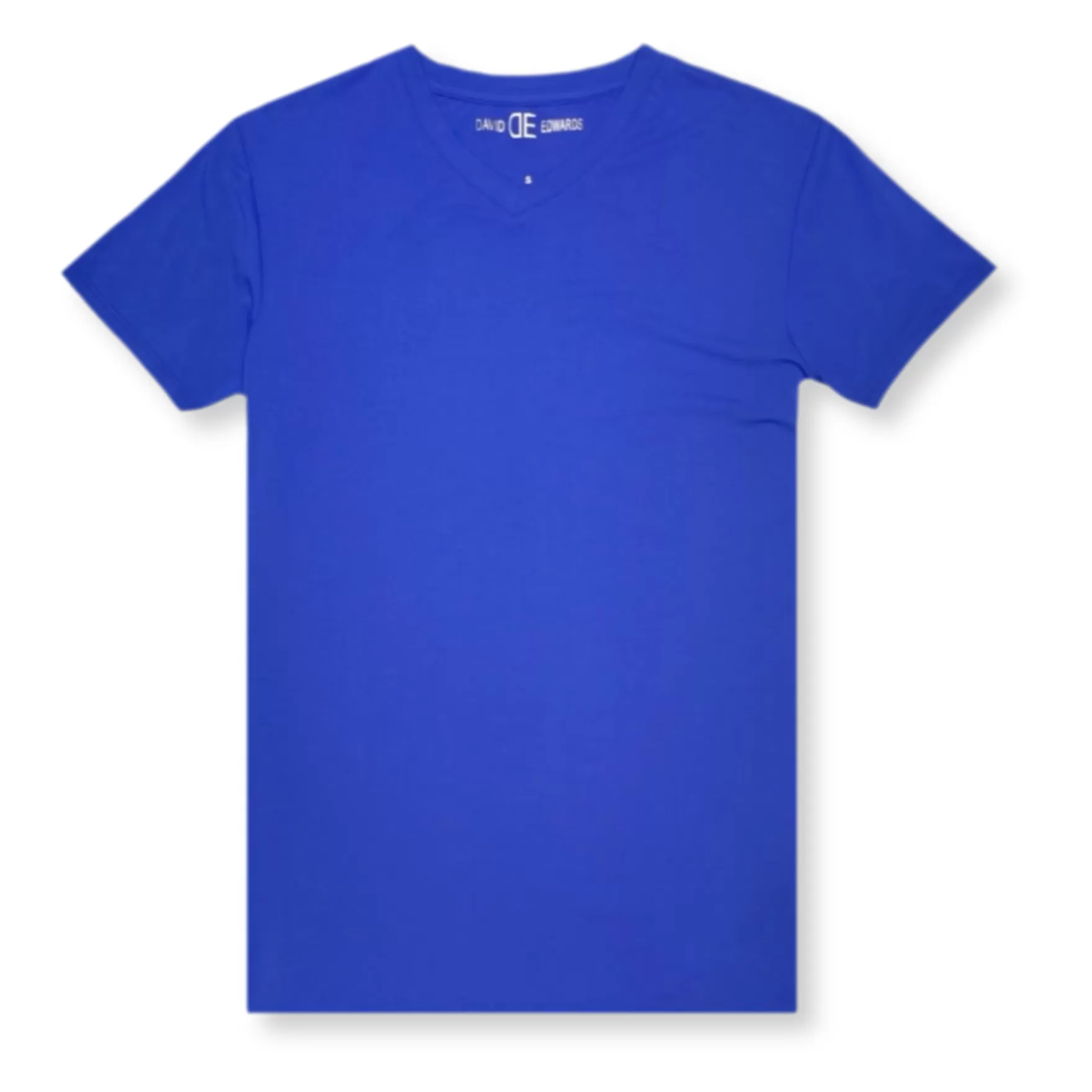 New Edition Fashion T-shirts-Delta V-neck T-Shirt Blue