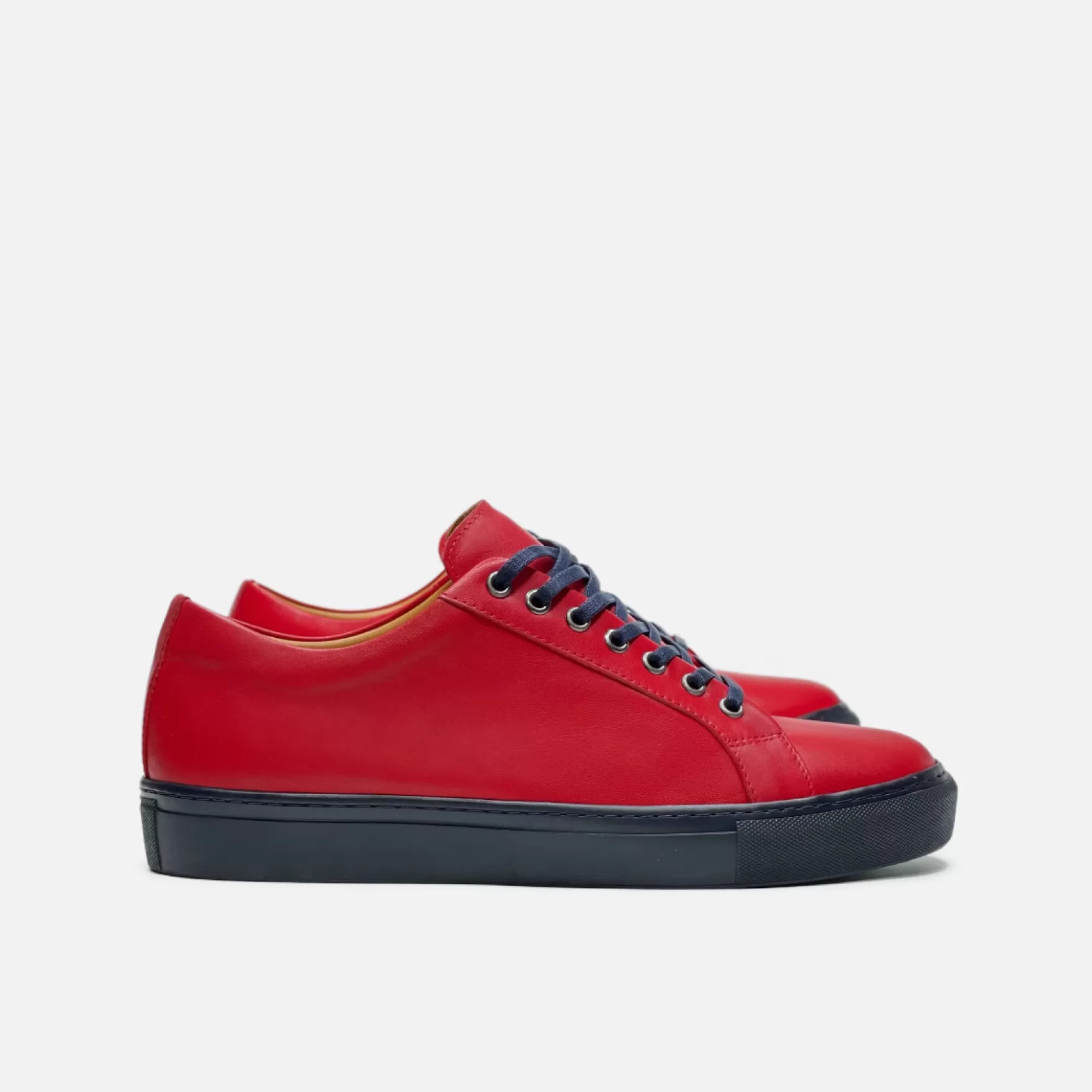 New Edition Fashion Casual Shoes | Sneakers-Demonte Cupsole Sneakers Red