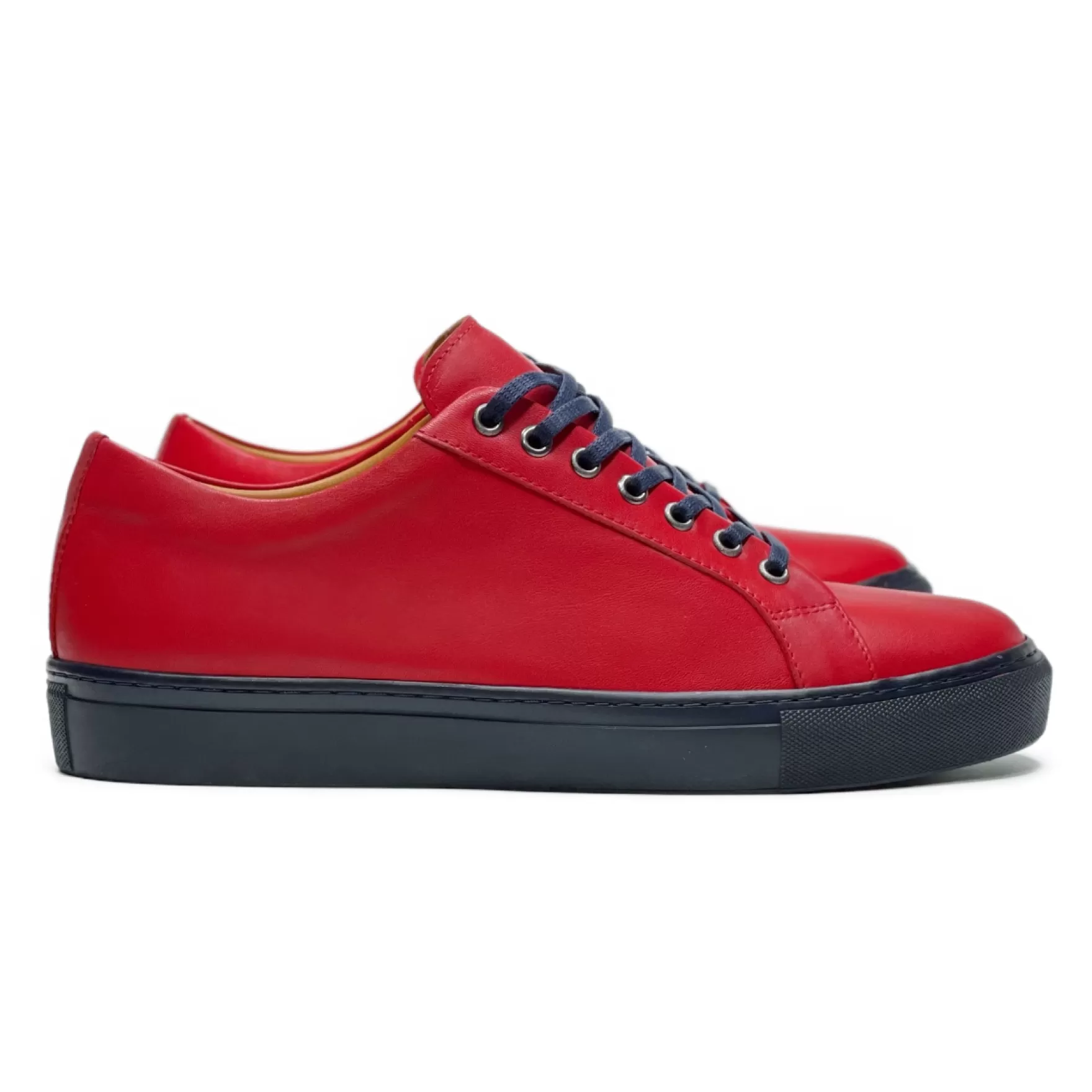 New Edition Fashion Casual Shoes | Sneakers-Demonte Cupsole Sneakers Red