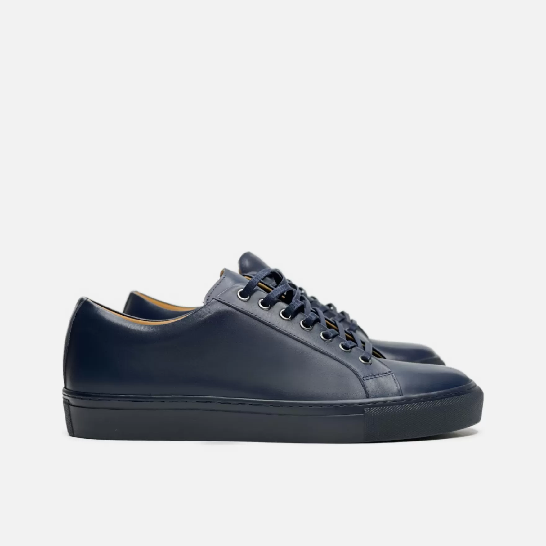 New Edition Fashion Casual Shoes | Sneakers-Demonte Cupsole Sneakers Navy