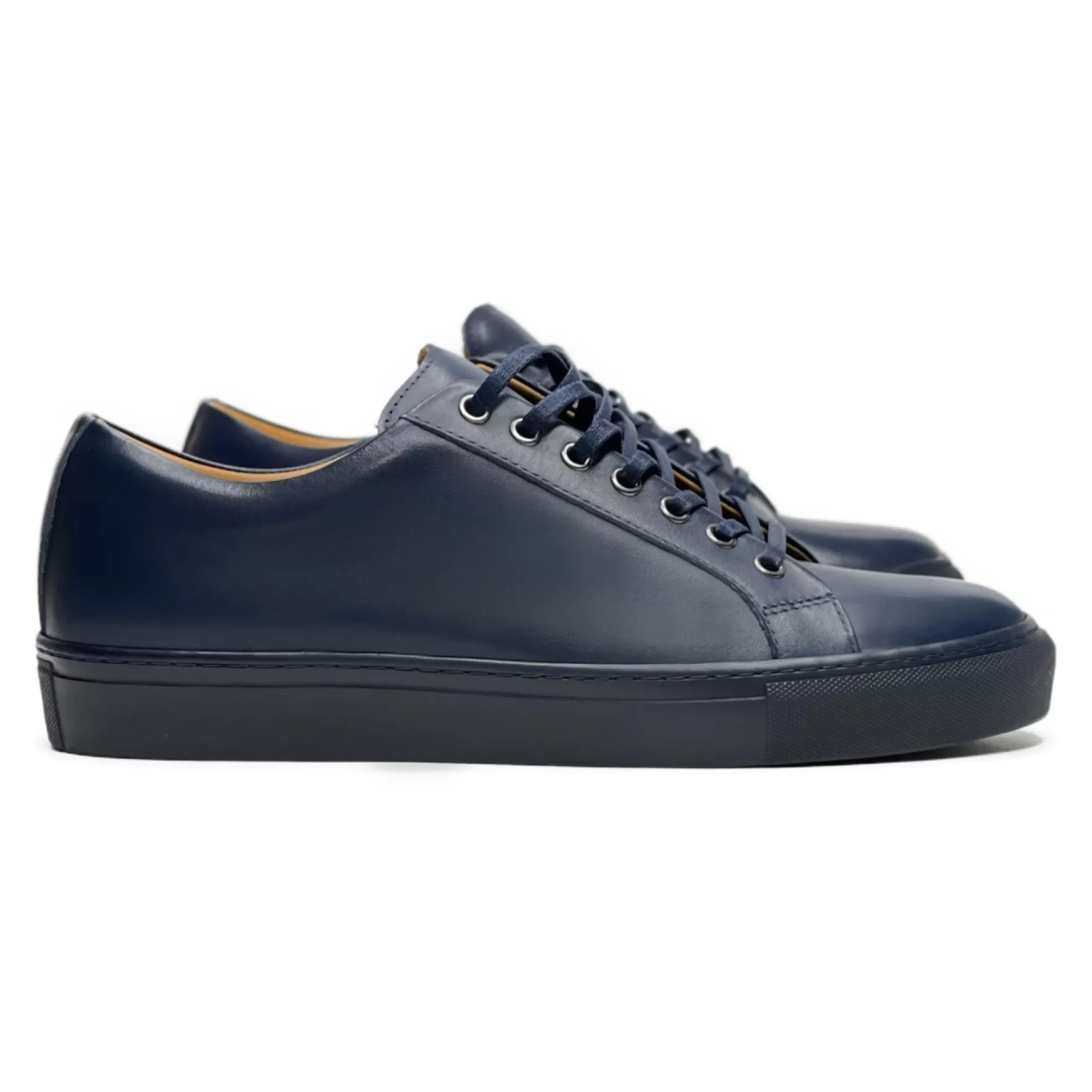 New Edition Fashion Casual Shoes | Sneakers-Demonte Cupsole Sneakers Navy