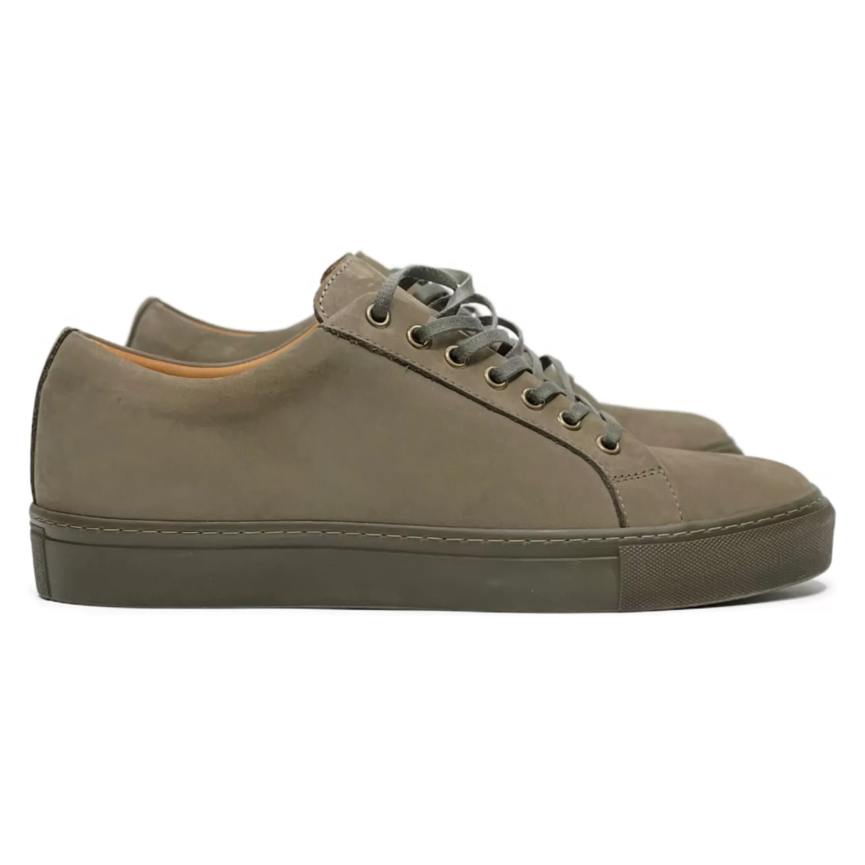 New Edition Fashion Casual Shoes | Sneakers-Demonte Cupsole Sneakers Army