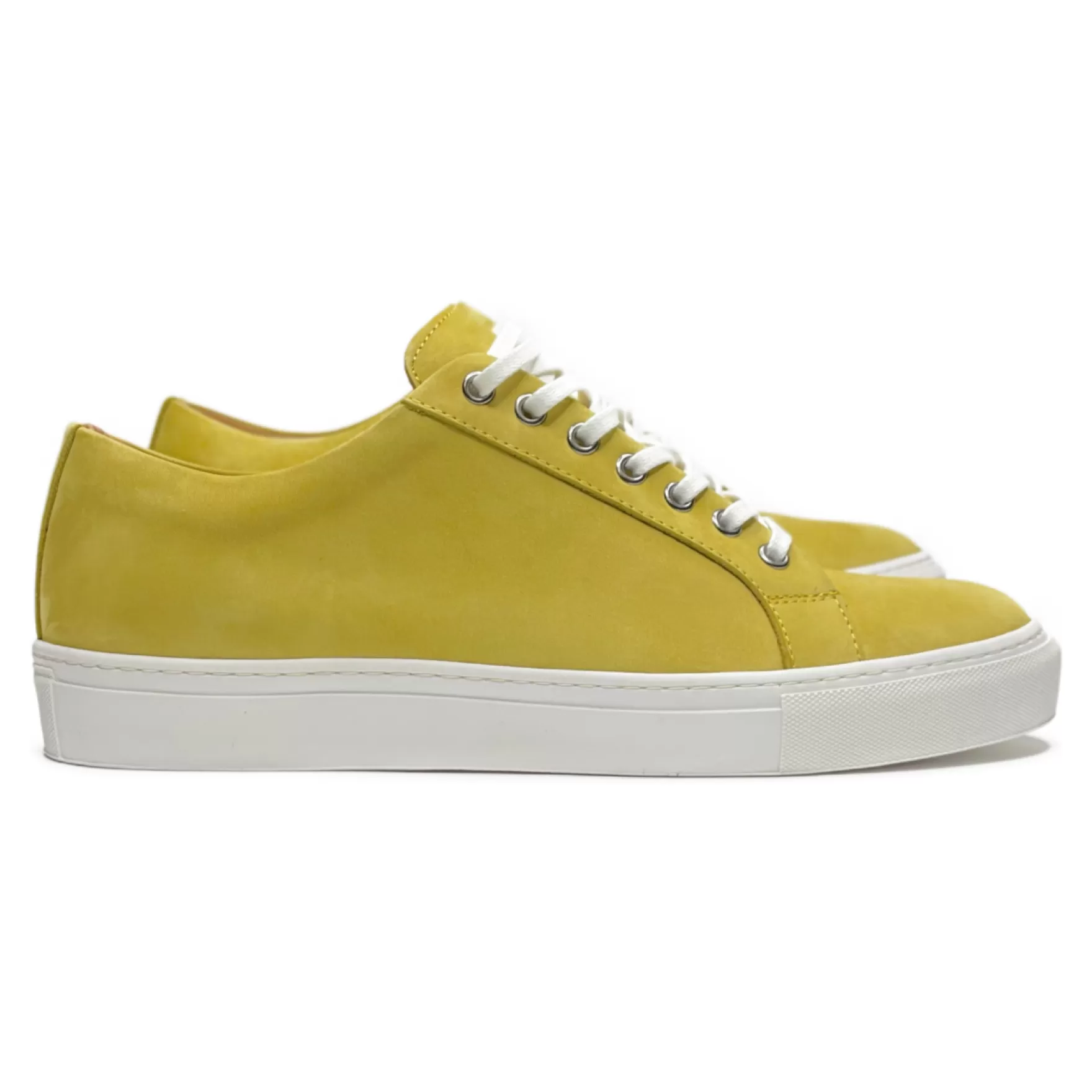 New Edition Fashion Casual Shoes | Sneakers-Demonte Cupsole Sneakers Yellow