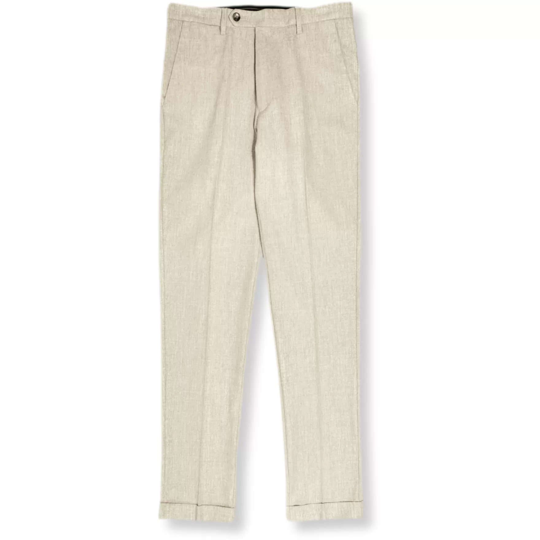 New Edition Fashion Pants | Dress Pants-Densford Slim Fit Tweed Pants Beige