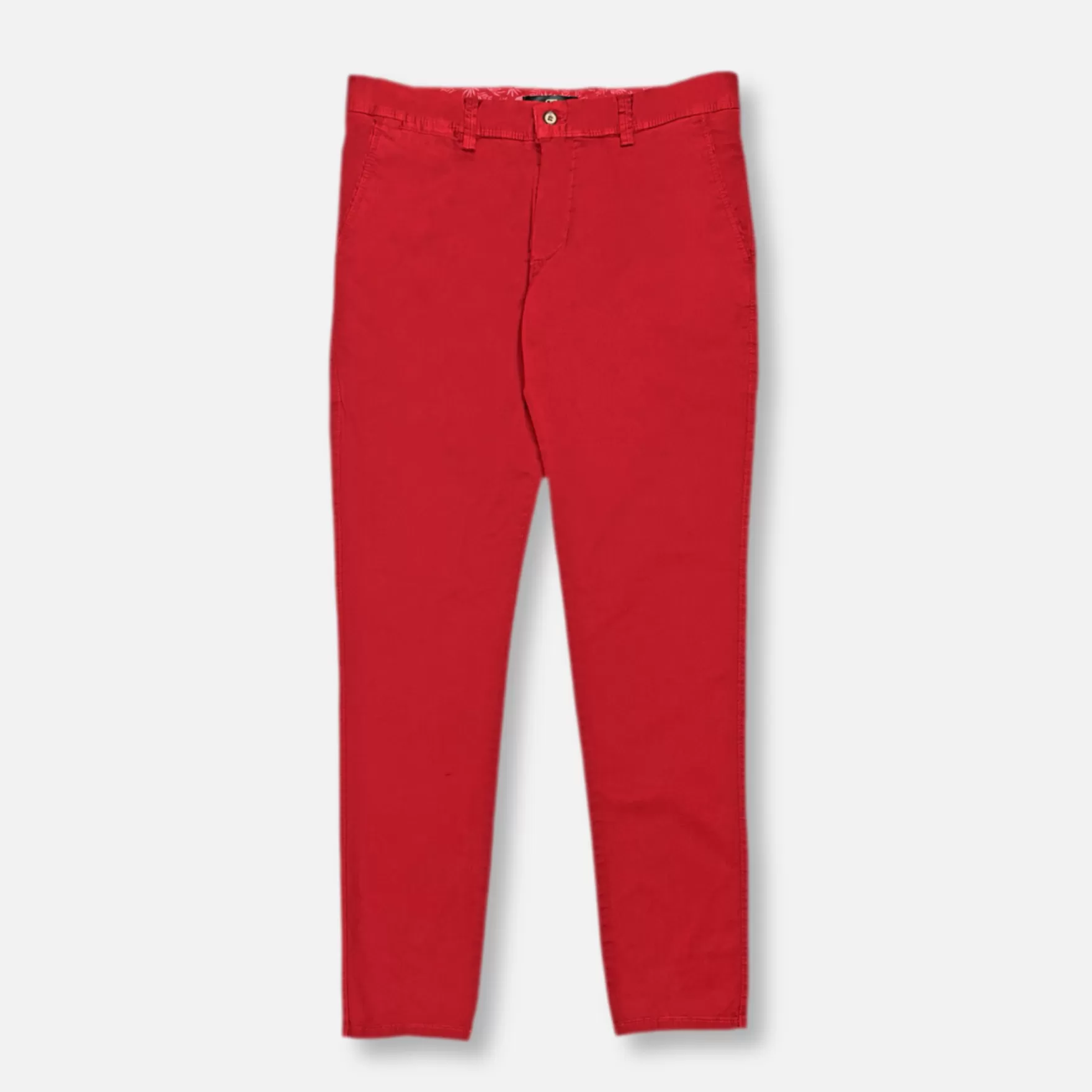 New Edition Fashion Pants | Dress Pants-Deon Slim Fit Chino Pants Red