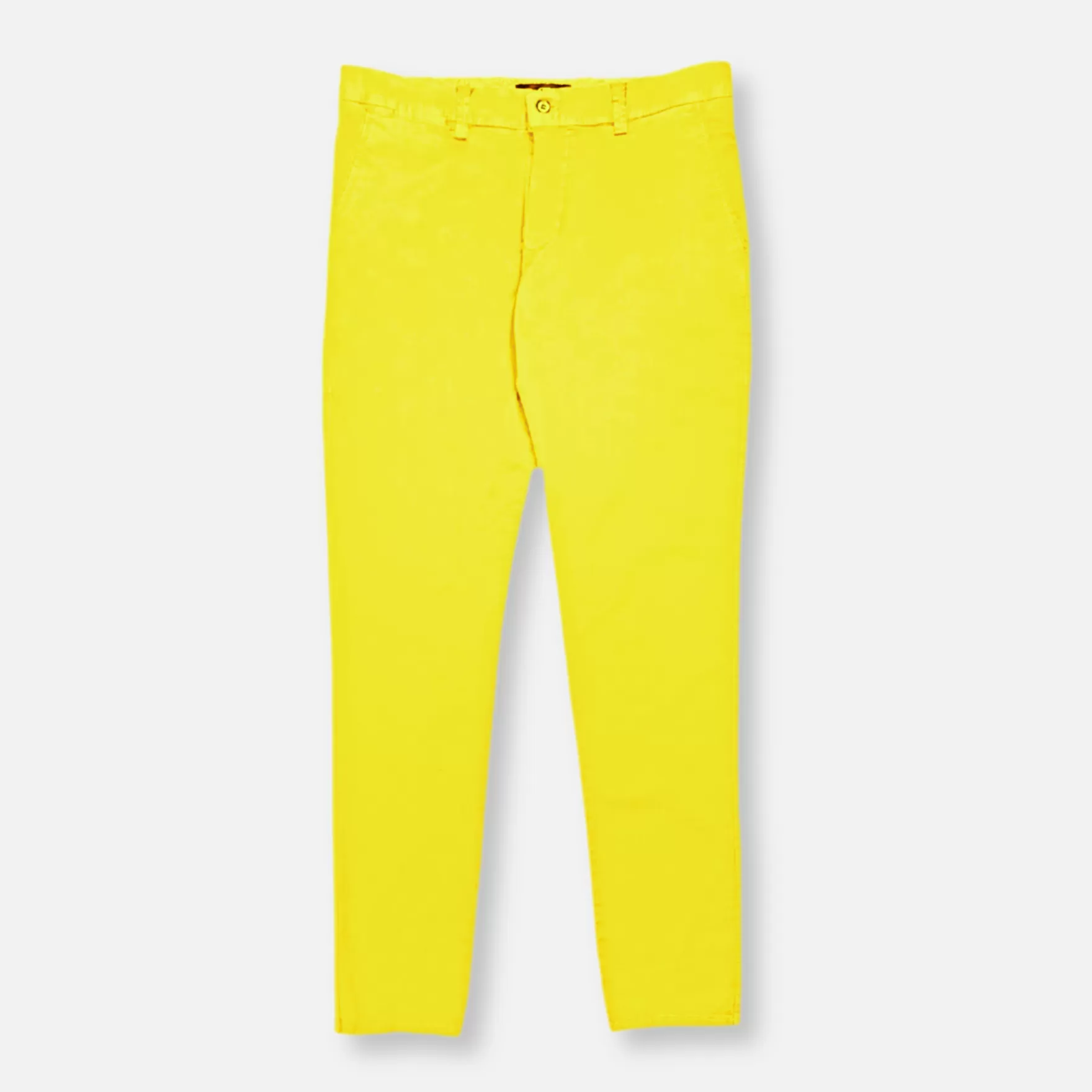 New Edition Fashion Pants | Dress Pants-Deon Slim Fit Chino Pants Canary Yellow