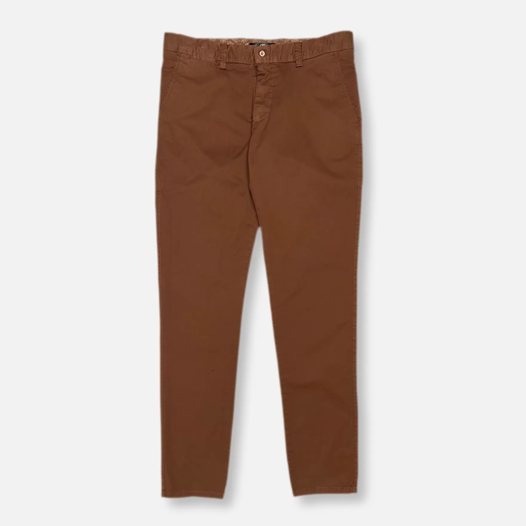 New Edition Fashion Pants | Dress Pants-Deon Slim Fit Chino Pants Tobacco